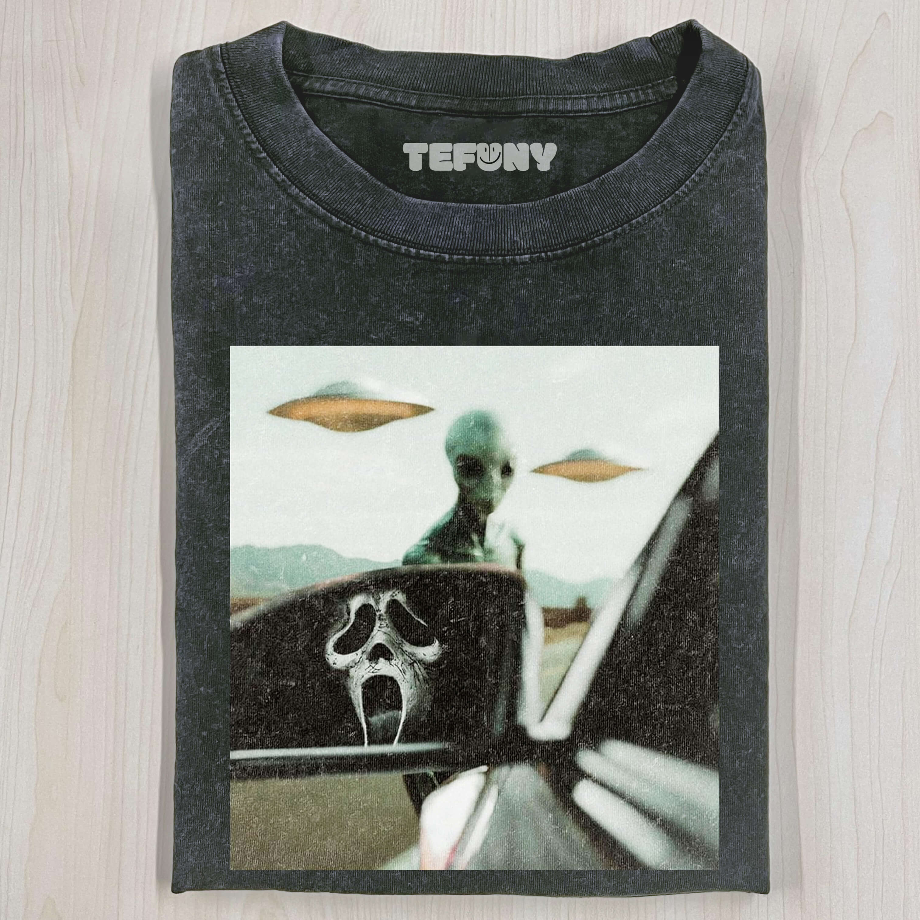 FUNNY ALIEN T-SHIRT