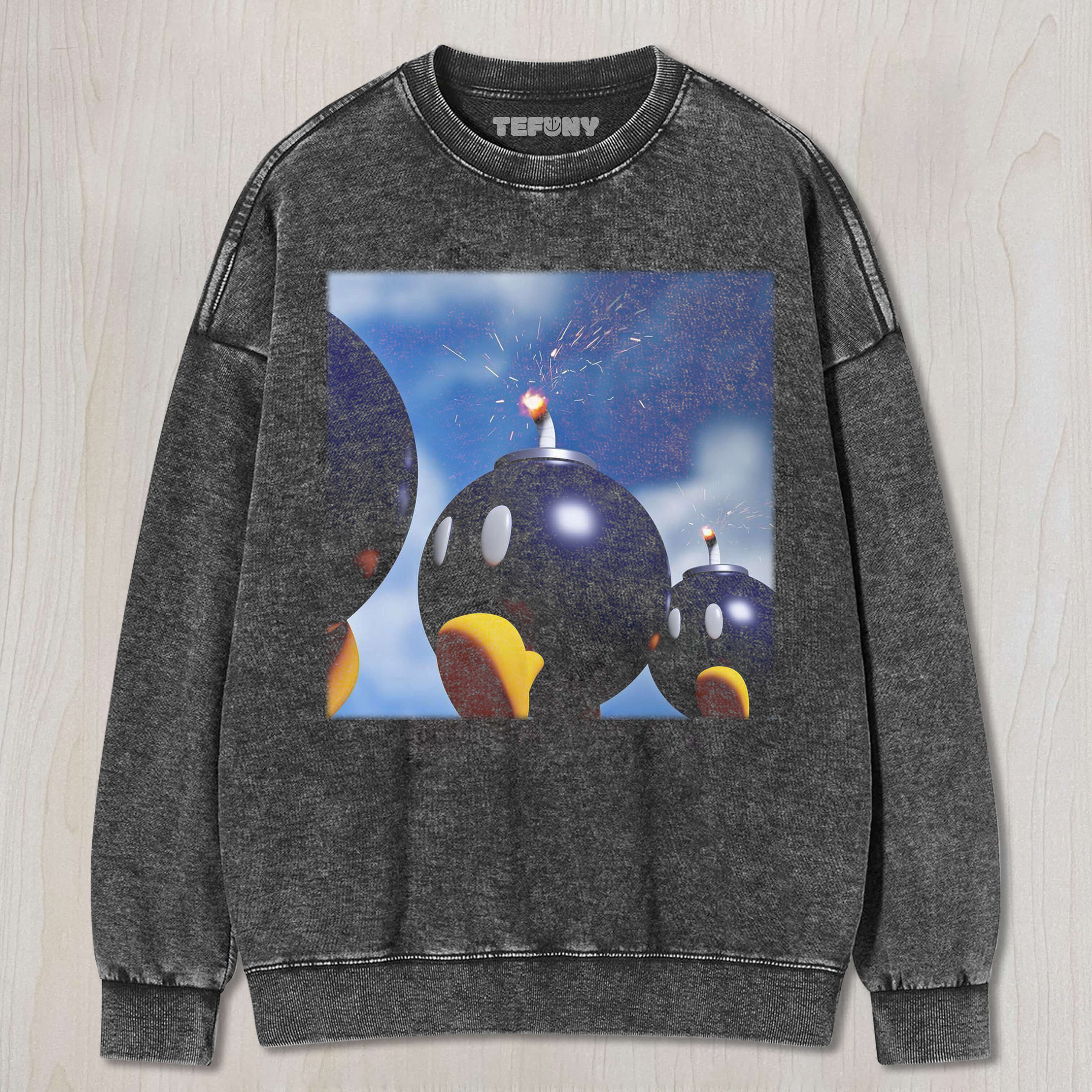 FUNNY BOMBER T-SHIRT