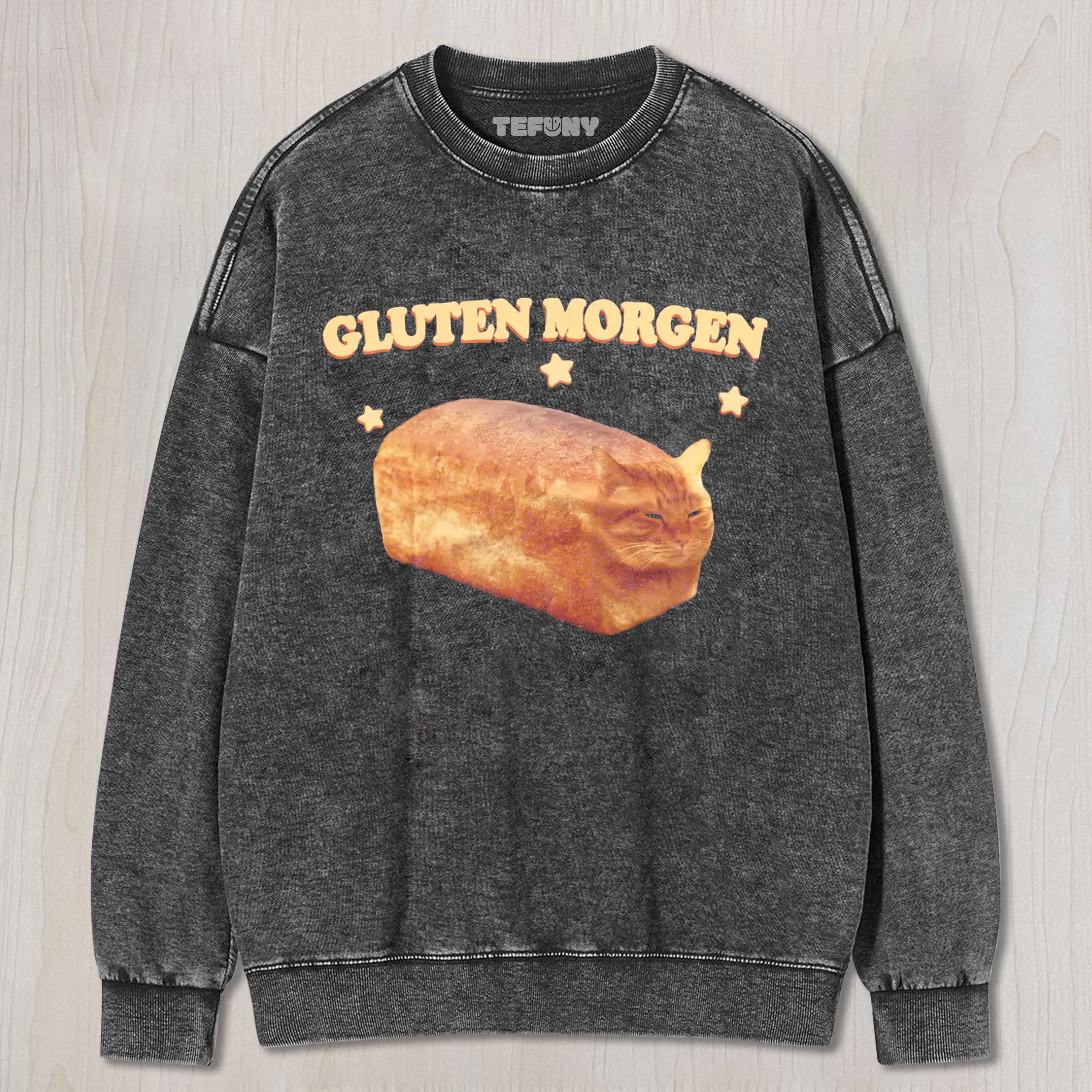 FUNNY CAT BREAD TEE & SWEAT & HOOD