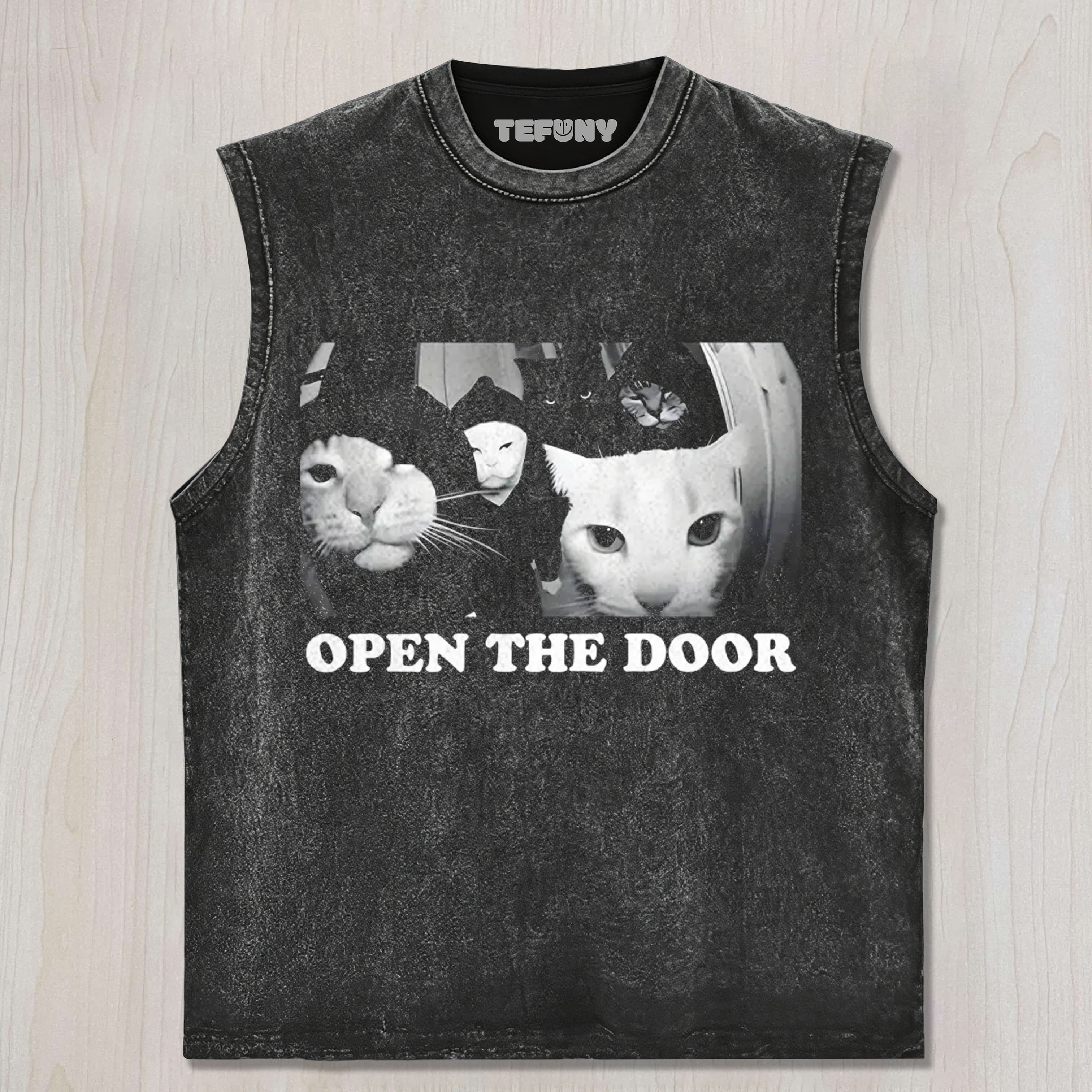 FUNNY CAT GANG MEME UNISEX TEE, TANK TOP, LAYERED LS, SWEATSHIRT & HOODIE