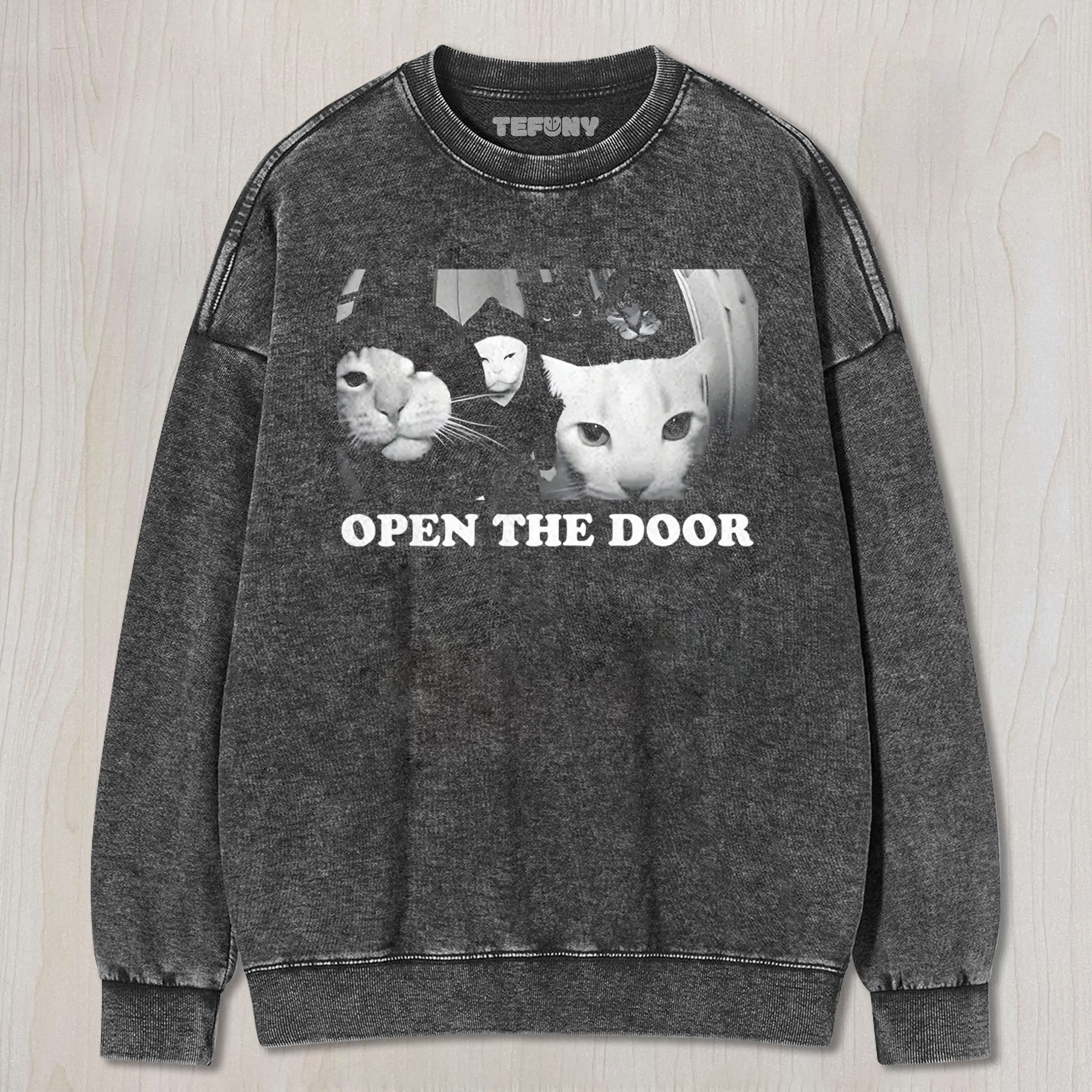 FUNNY CAT GANG MEME UNISEX TEE, TANK TOP, LAYERED LS, SWEATSHIRT & HOODIE