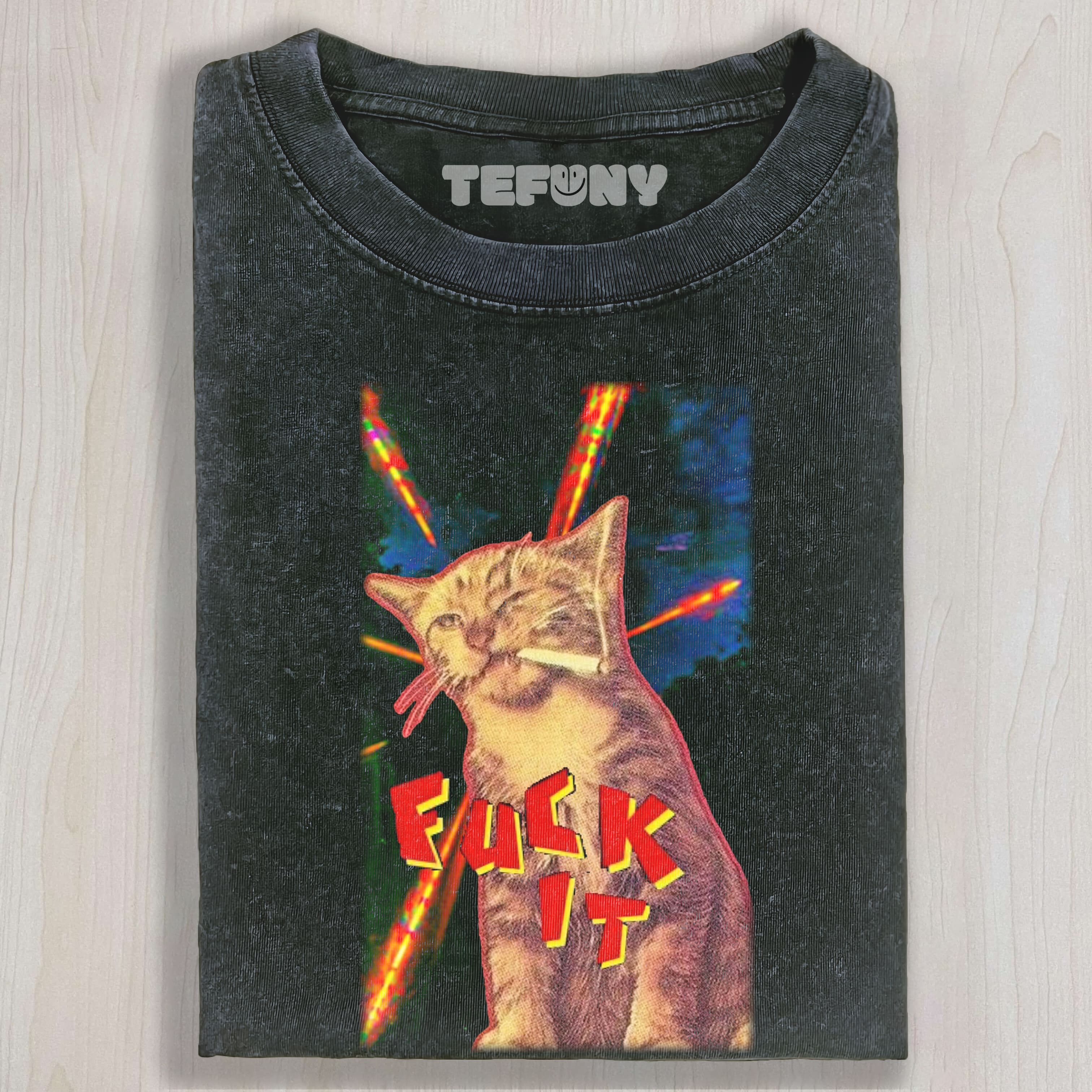 FUNNY CAT MEME FK UNISEX TEE, TANK TOP, LAYERED LS, SWEATSHIRT & HOODIE