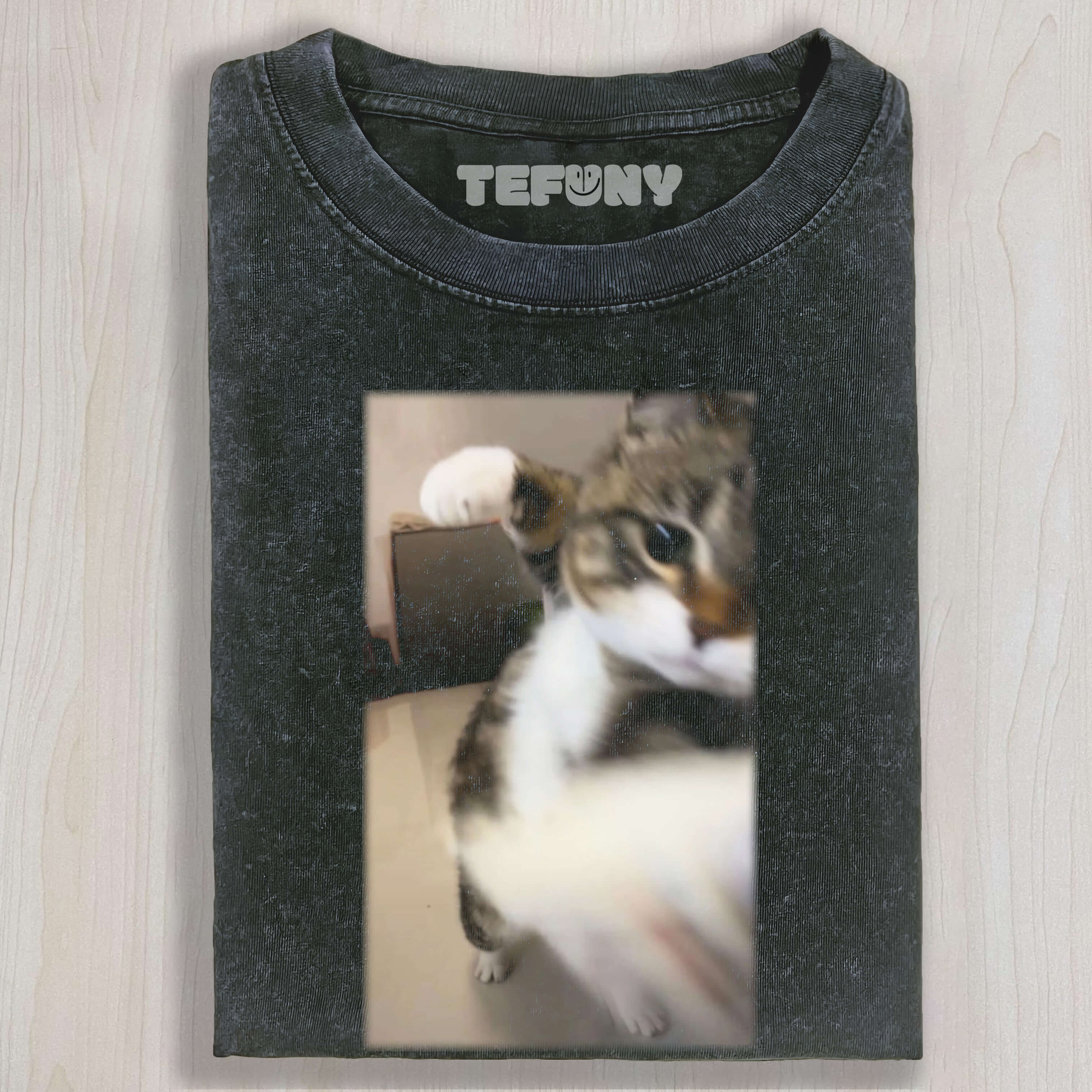 FUNNY CAT PUNCHES TEE & SWEAT & HOOD