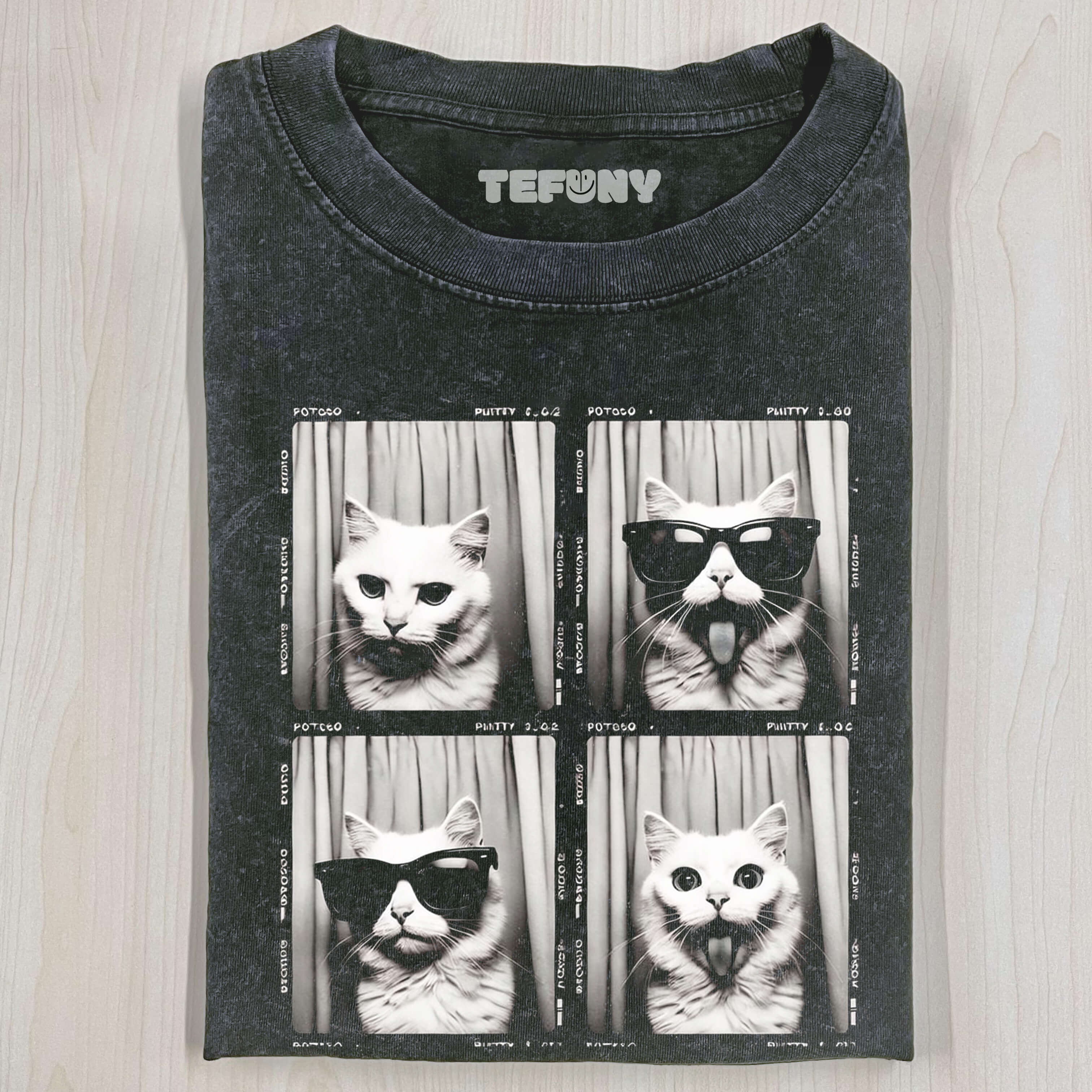 FUNNY CAT SELFIE T-SHIRT