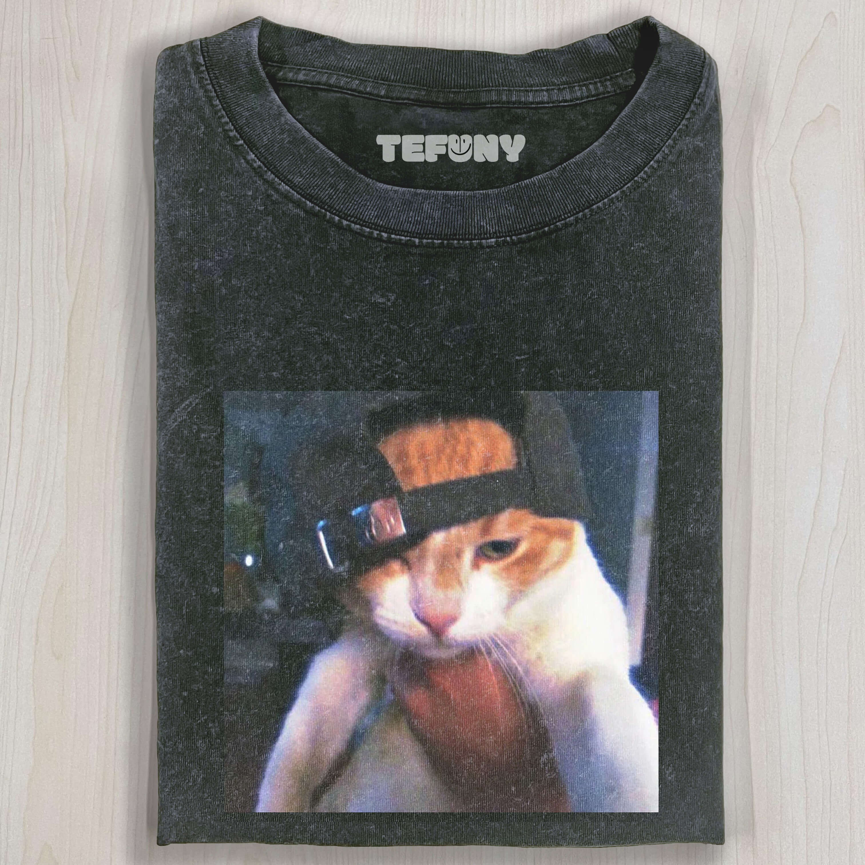 FUNNY CAT T-SHIRT-11