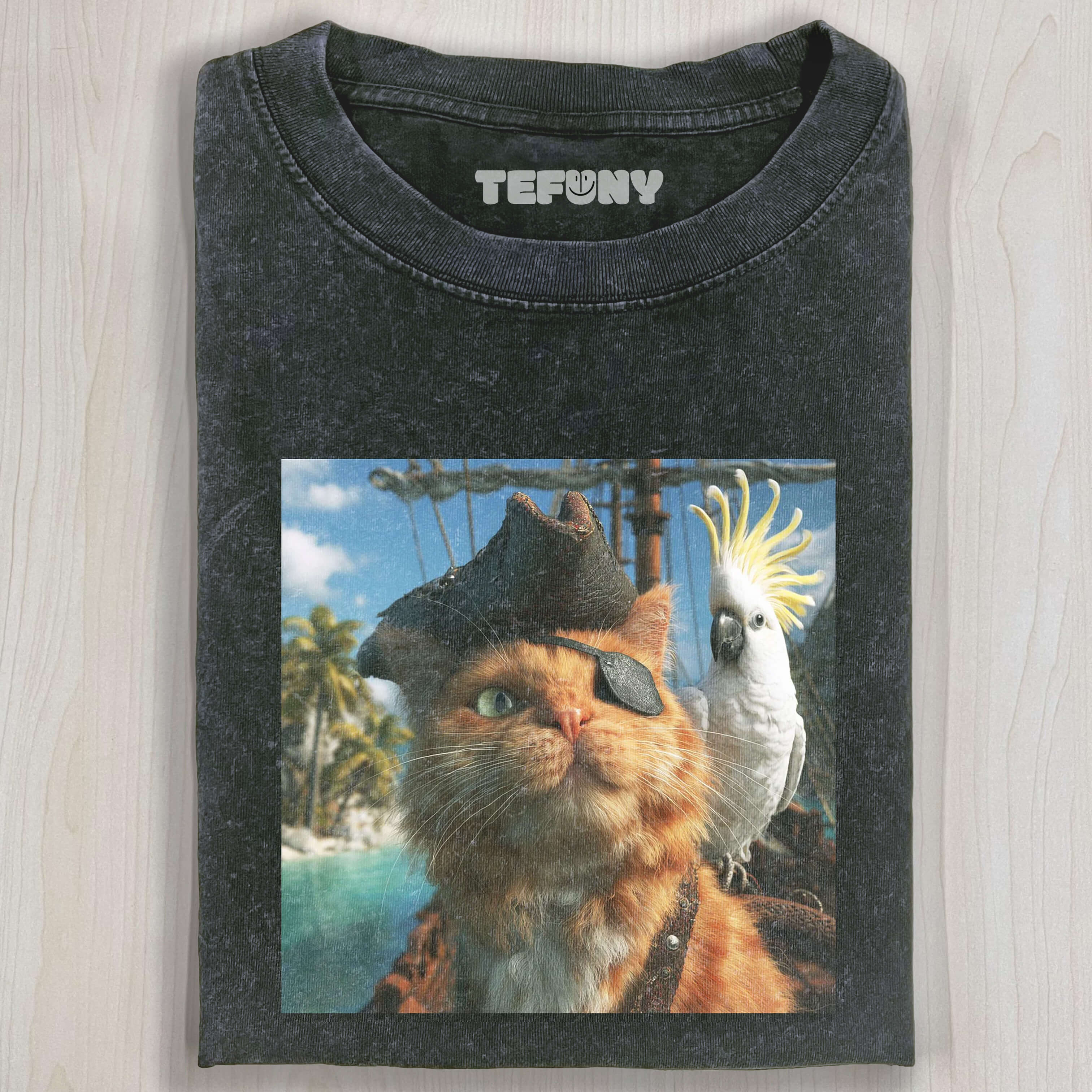 FUNNY CAT T-SHIRT-12