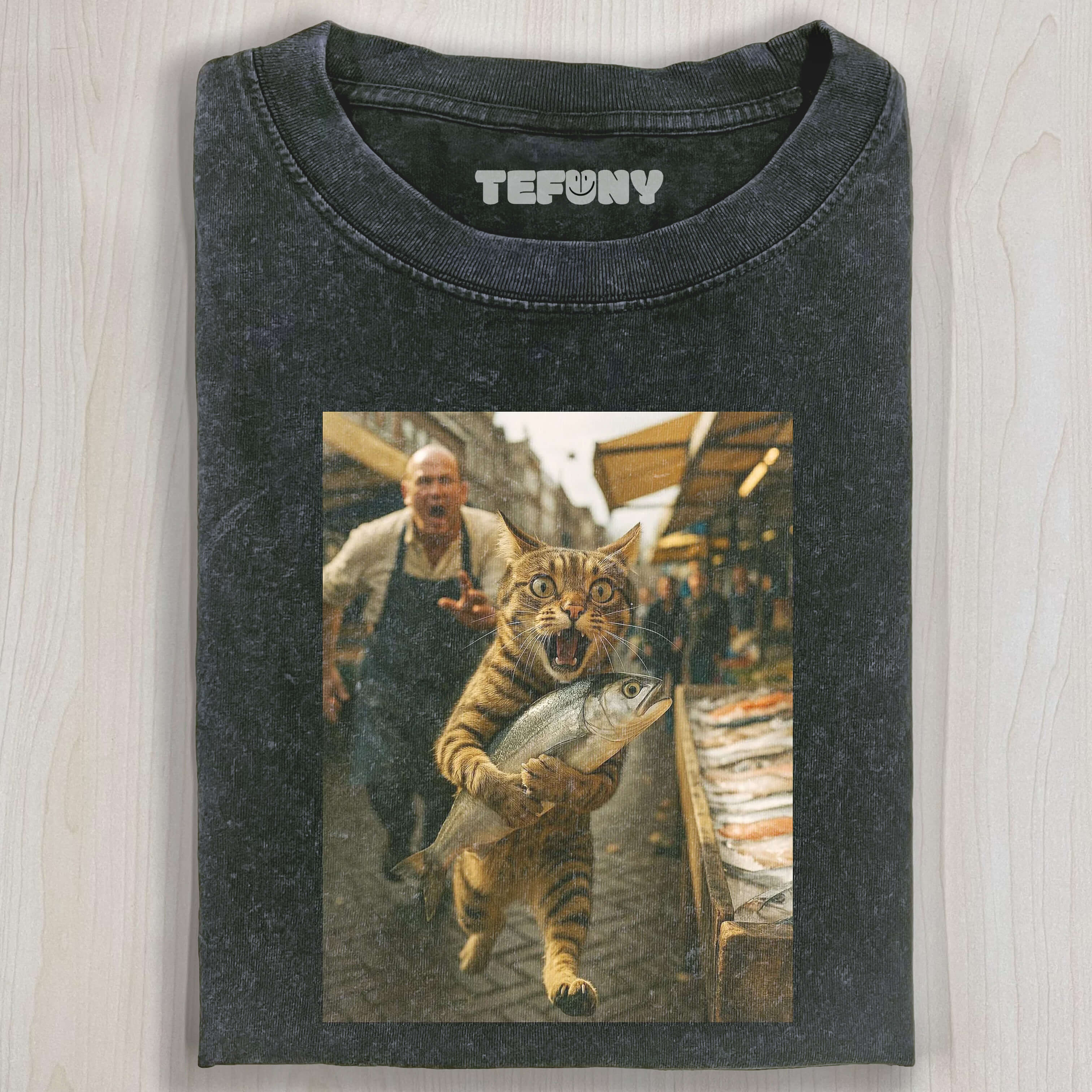 FUNNY CAT T-SHIRT-4
