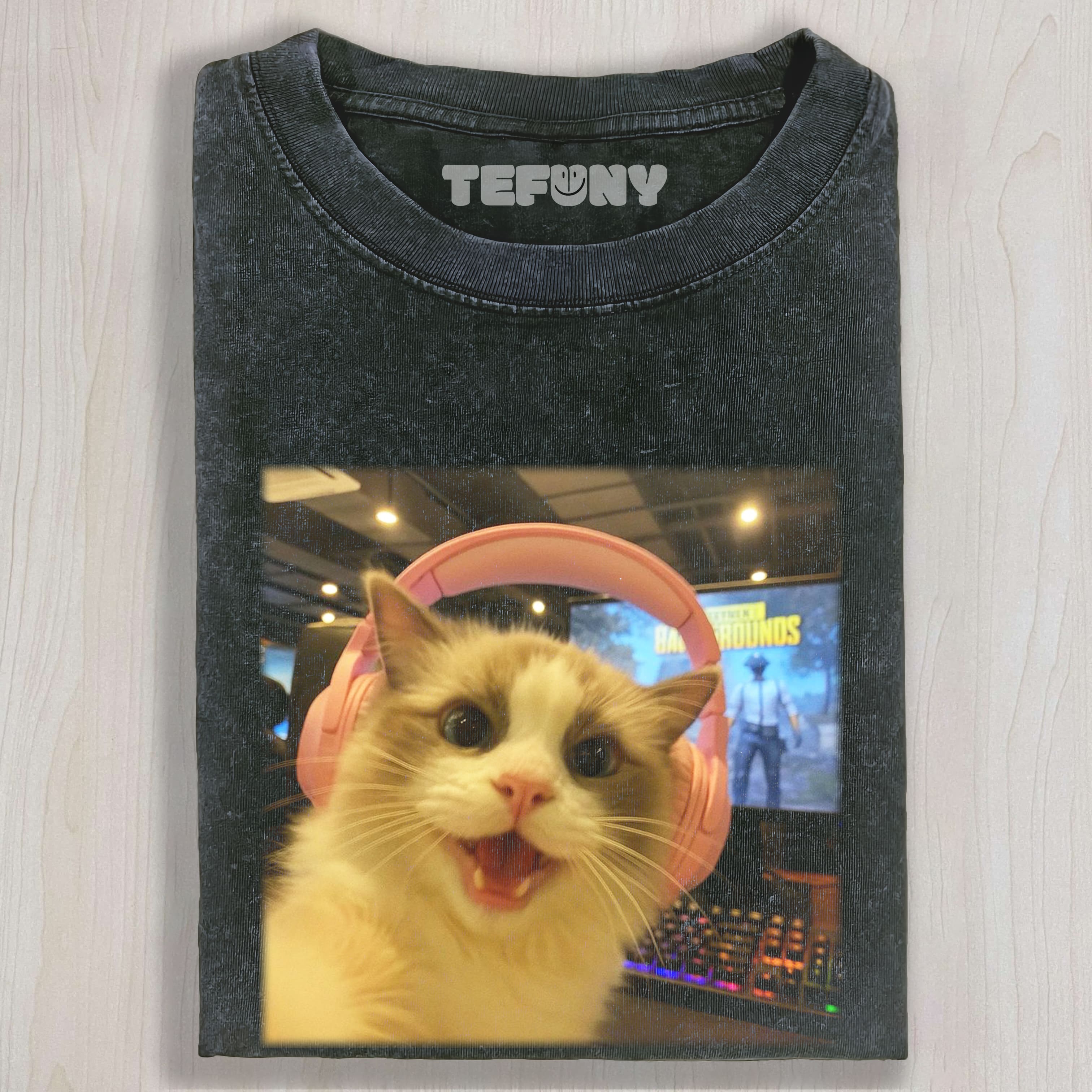 FUNNY C CAT TEE & SWEAT & HOOD