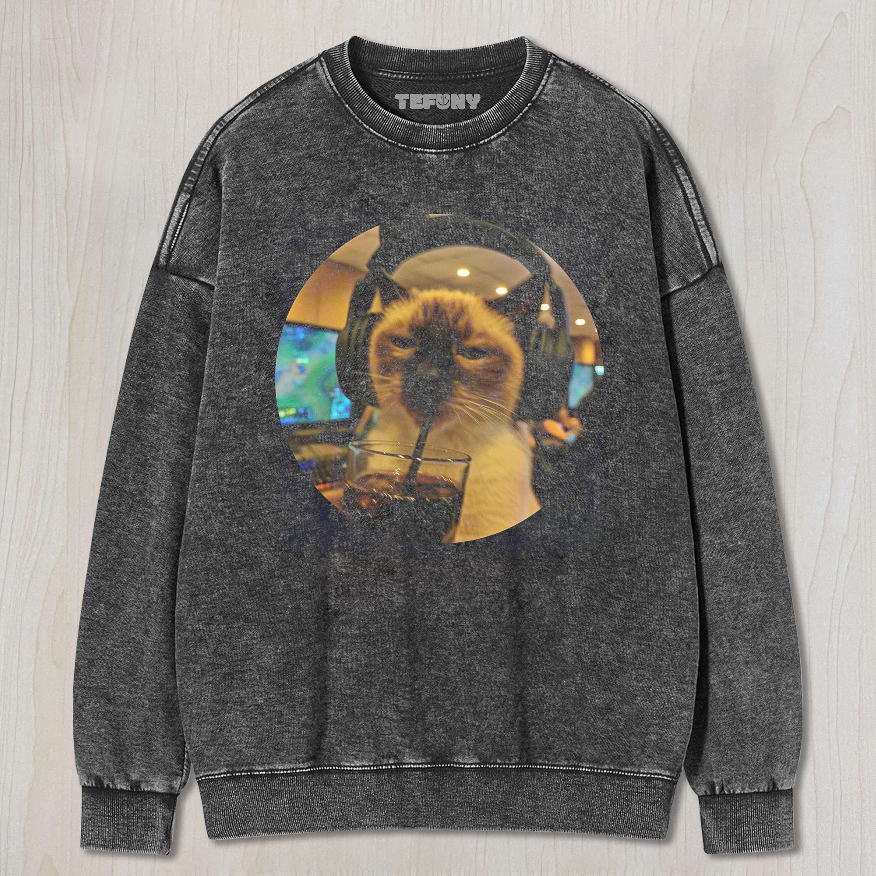 FUNNY C CAT V1 TEE & SWEAT & HOOD