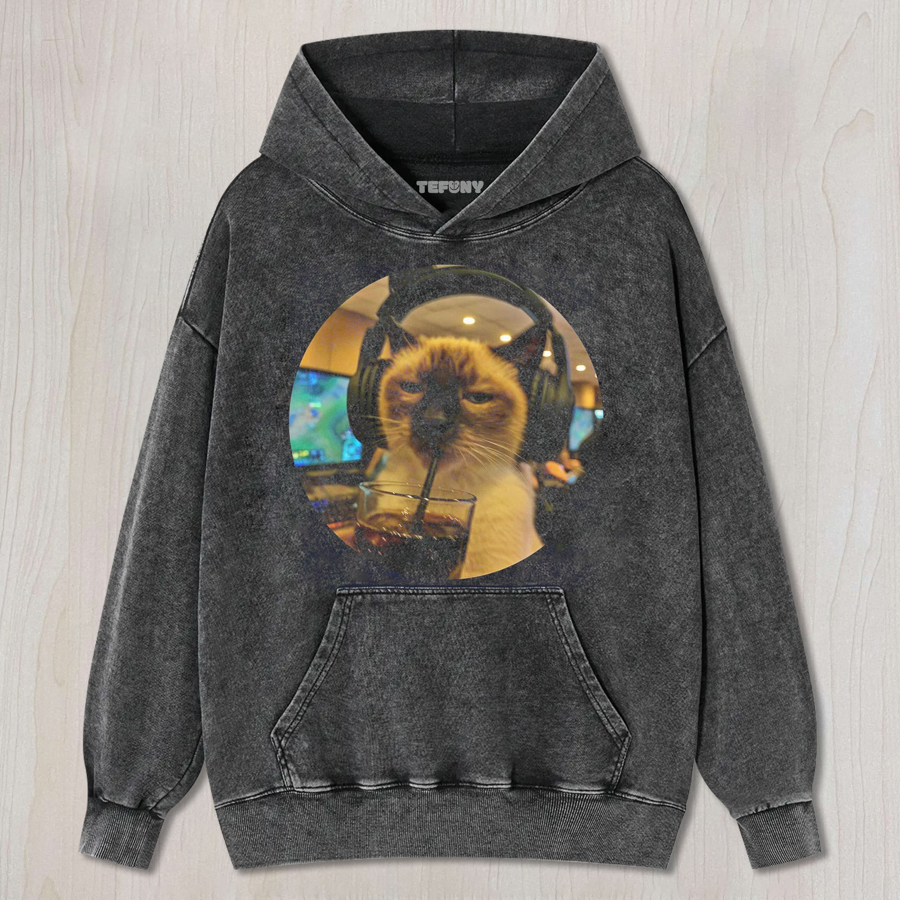 FUNNY C CAT V1 TEE & SWEAT & HOOD