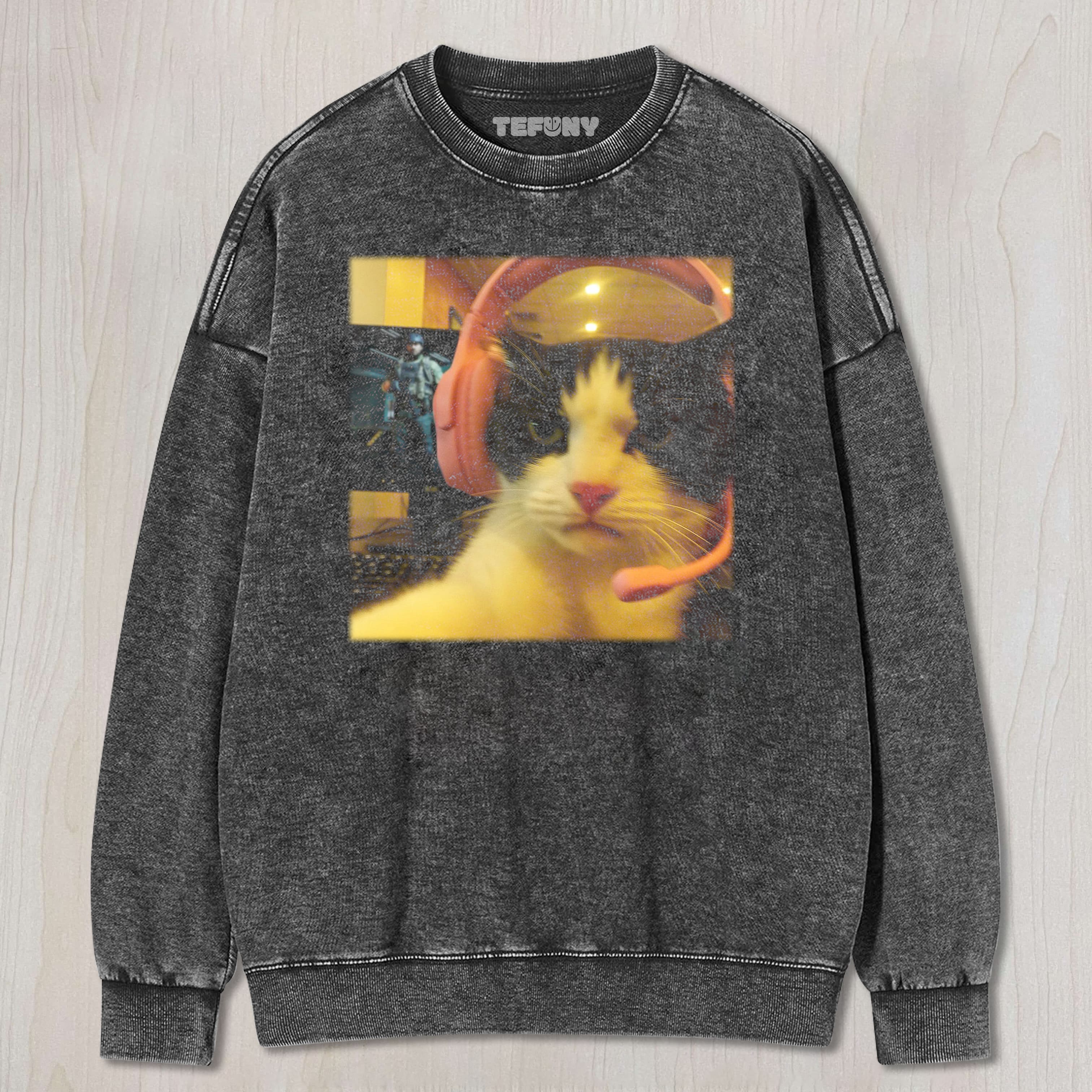 FUNNY C CAT V3 TEE & SWEAT & HOOD