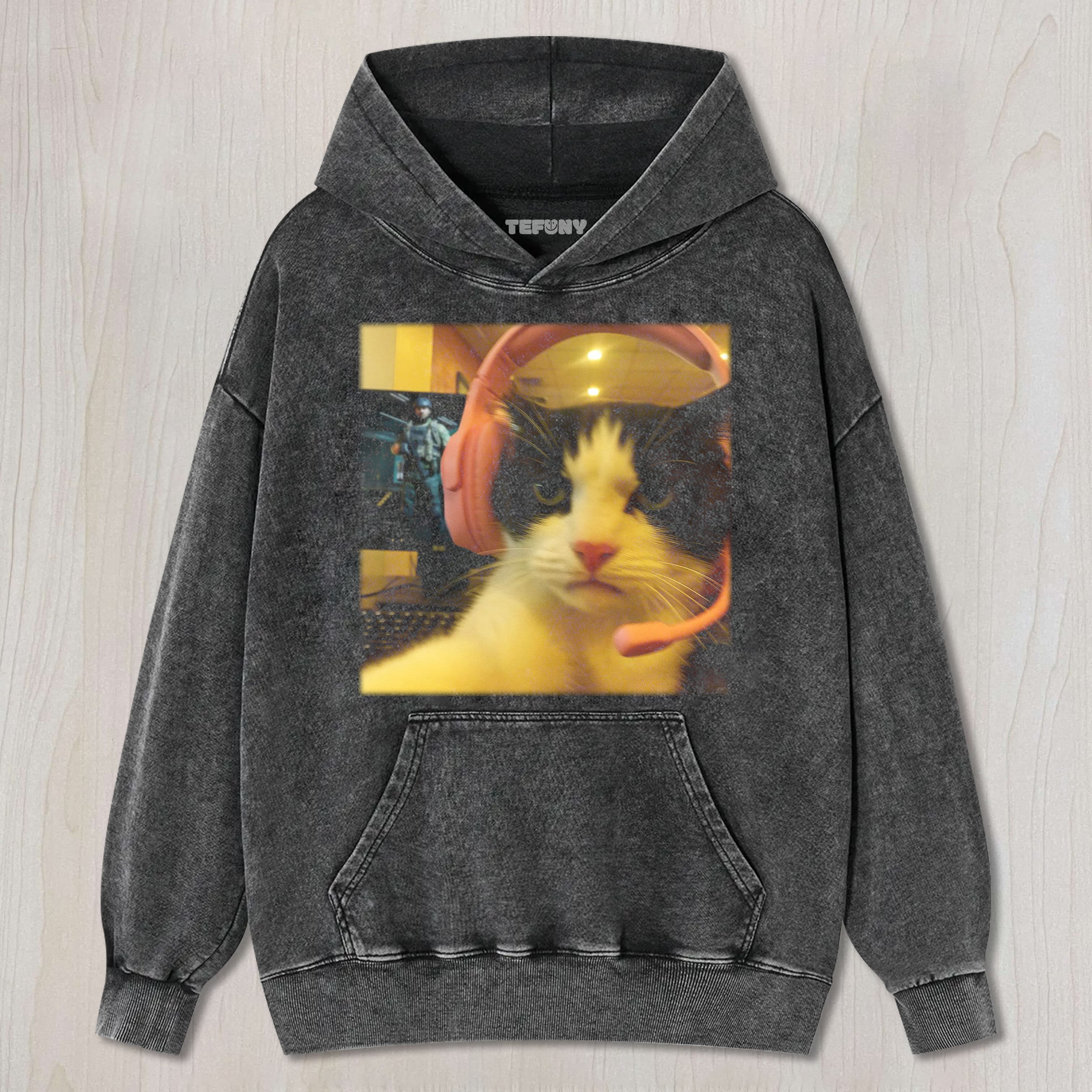 FUNNY C CAT V3 TEE & SWEAT & HOOD