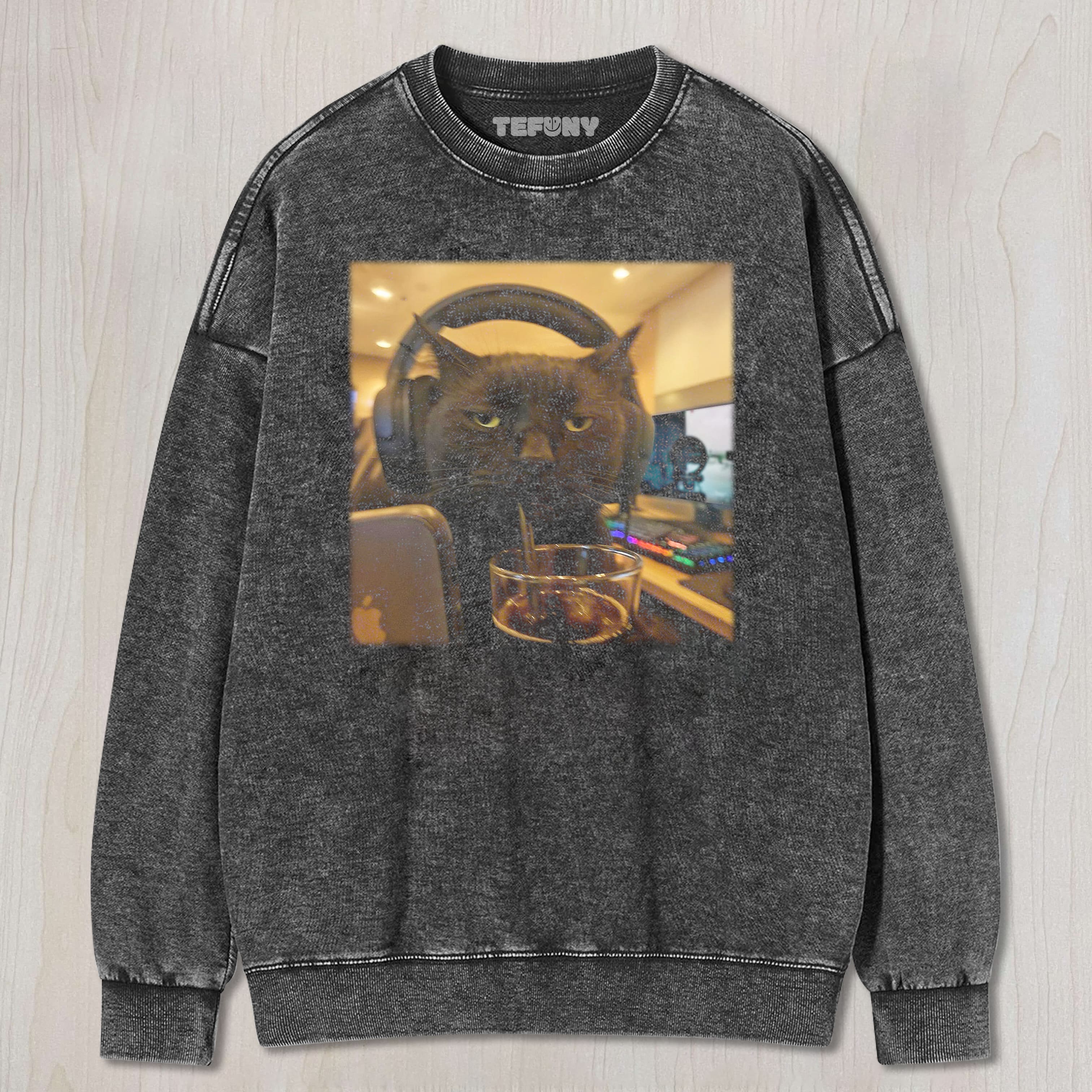 FUNNY C CAT V4 TEE & SWEAT & HOOD
