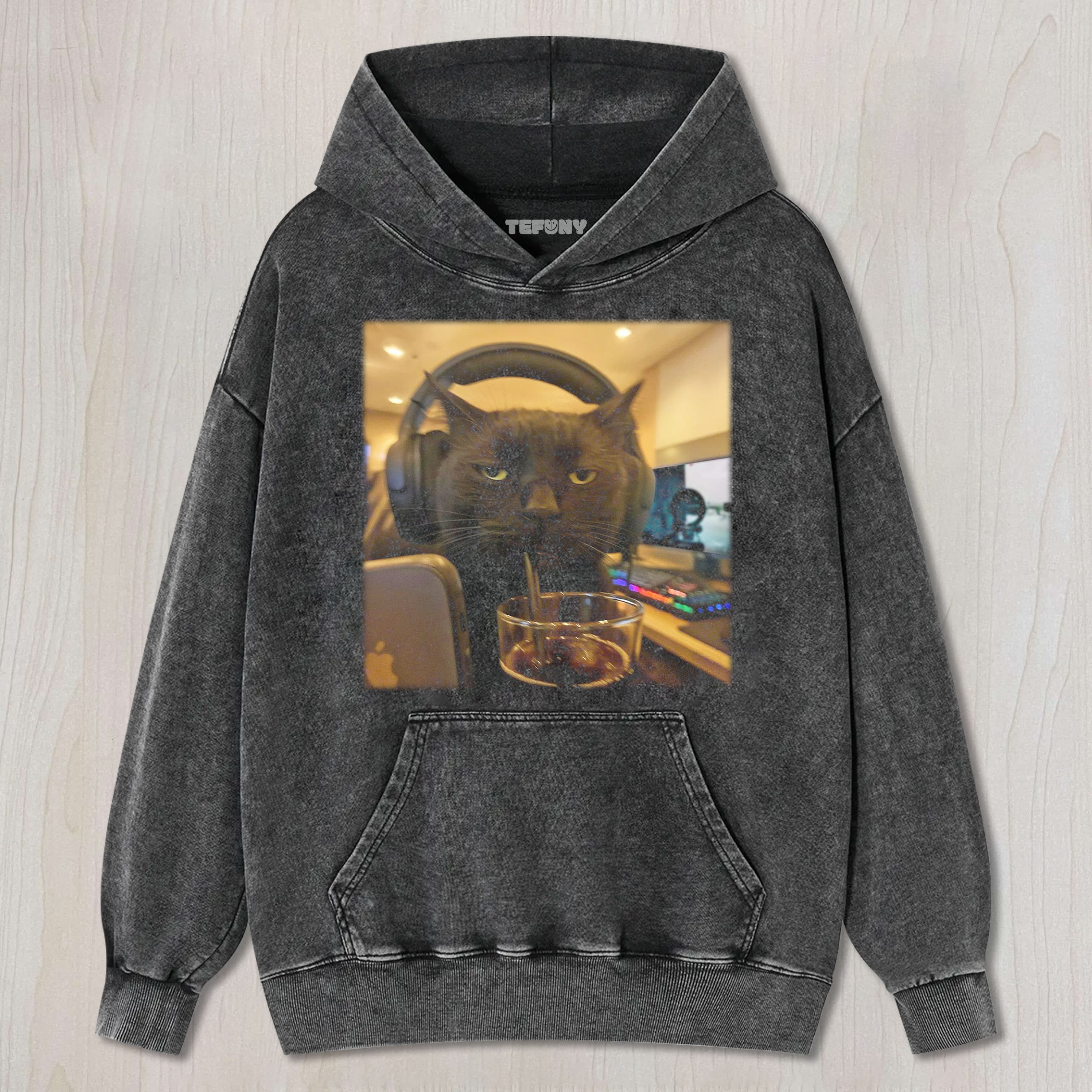 FUNNY C CAT V4 TEE & SWEAT & HOOD