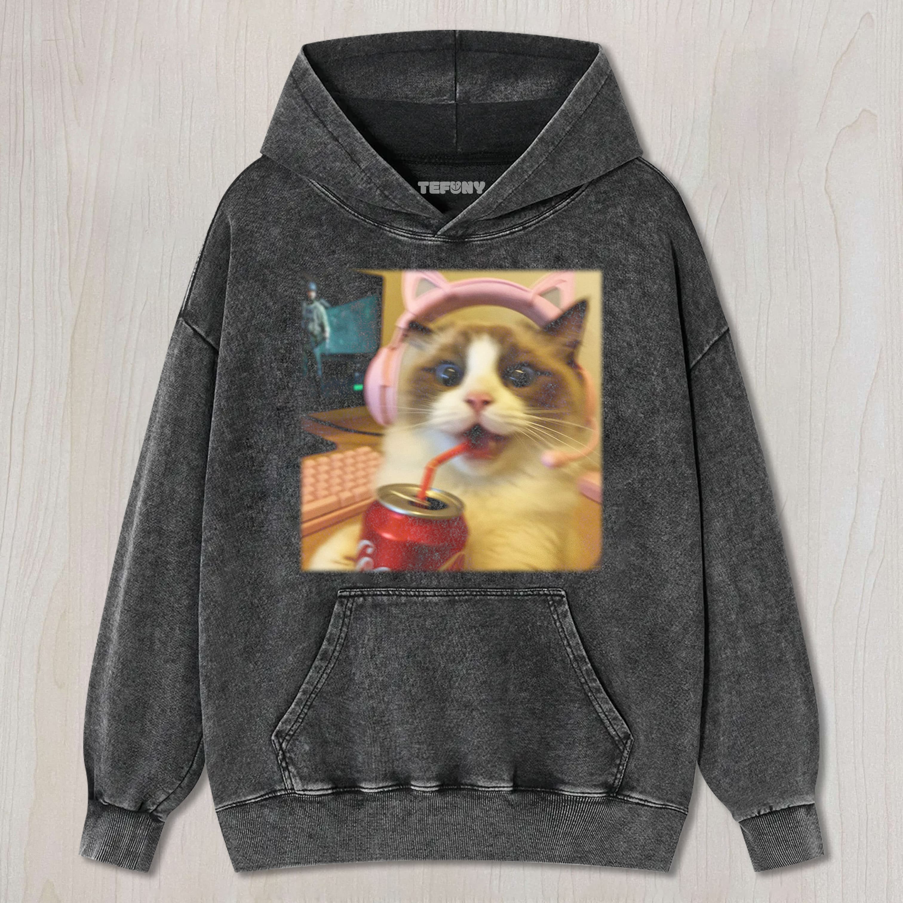 FUNNY C CAT V6 TEE & SWEAT & HOOD