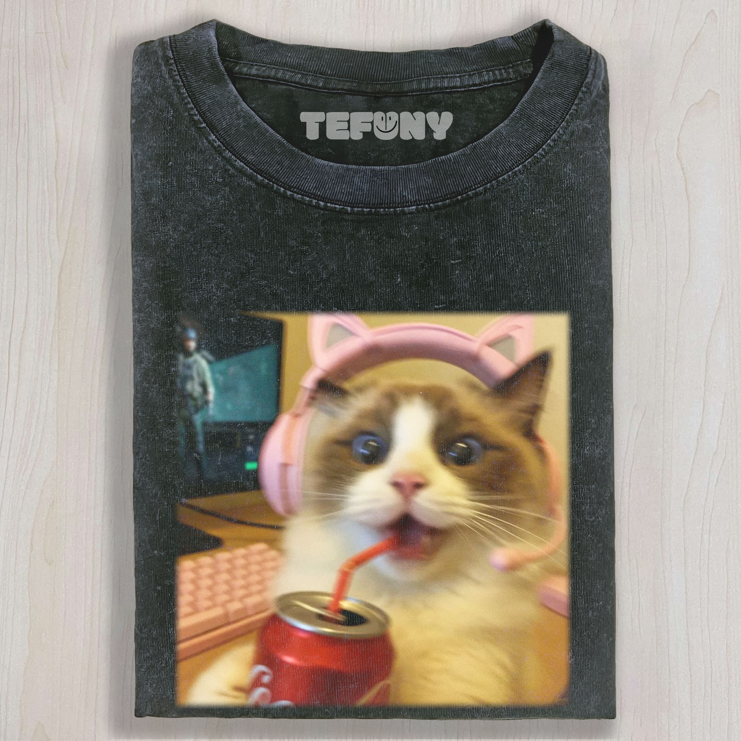 FUNNY C CAT V6 TEE & SWEAT & HOOD