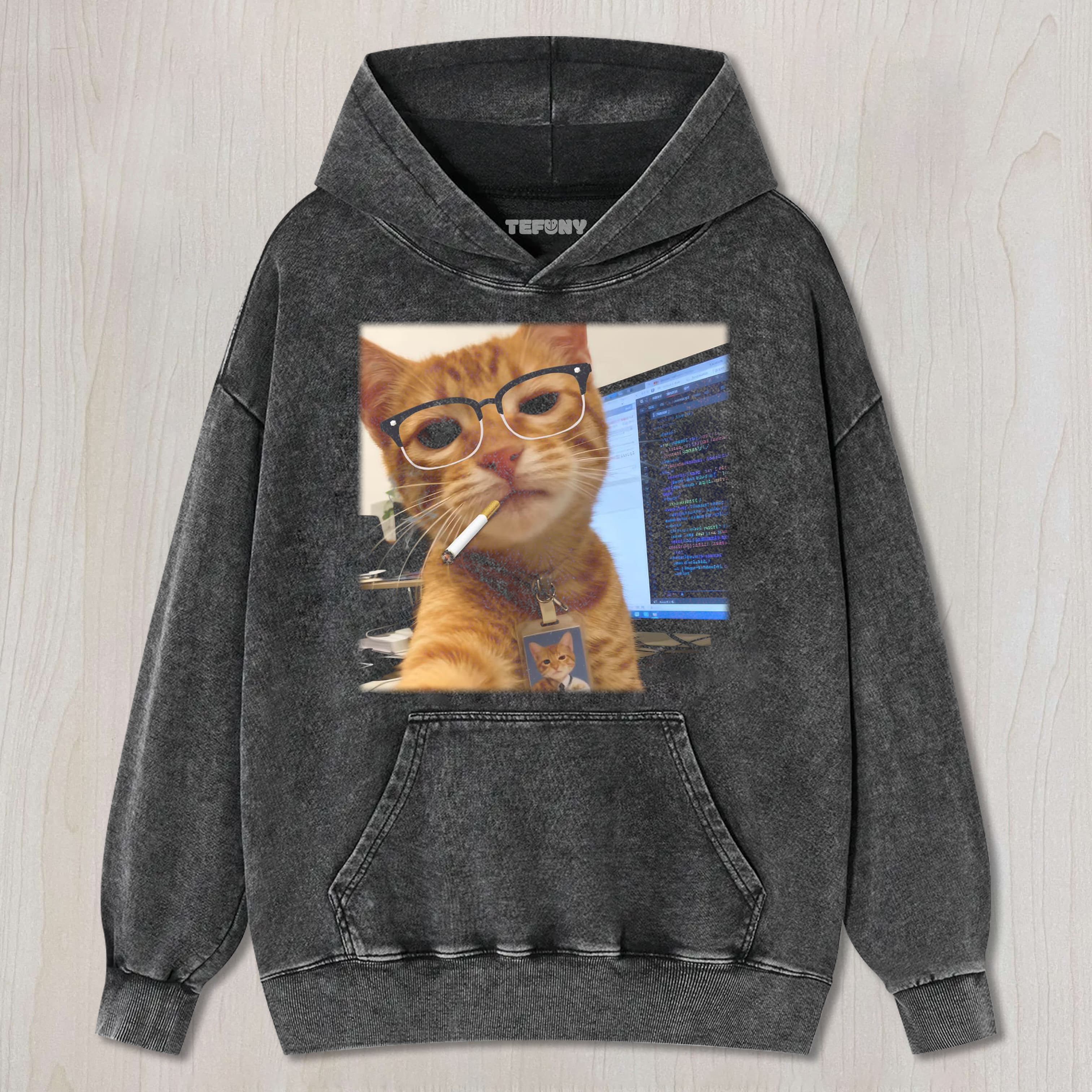 FUNNY C CAT V7 TEE & SWEAT & HOOD