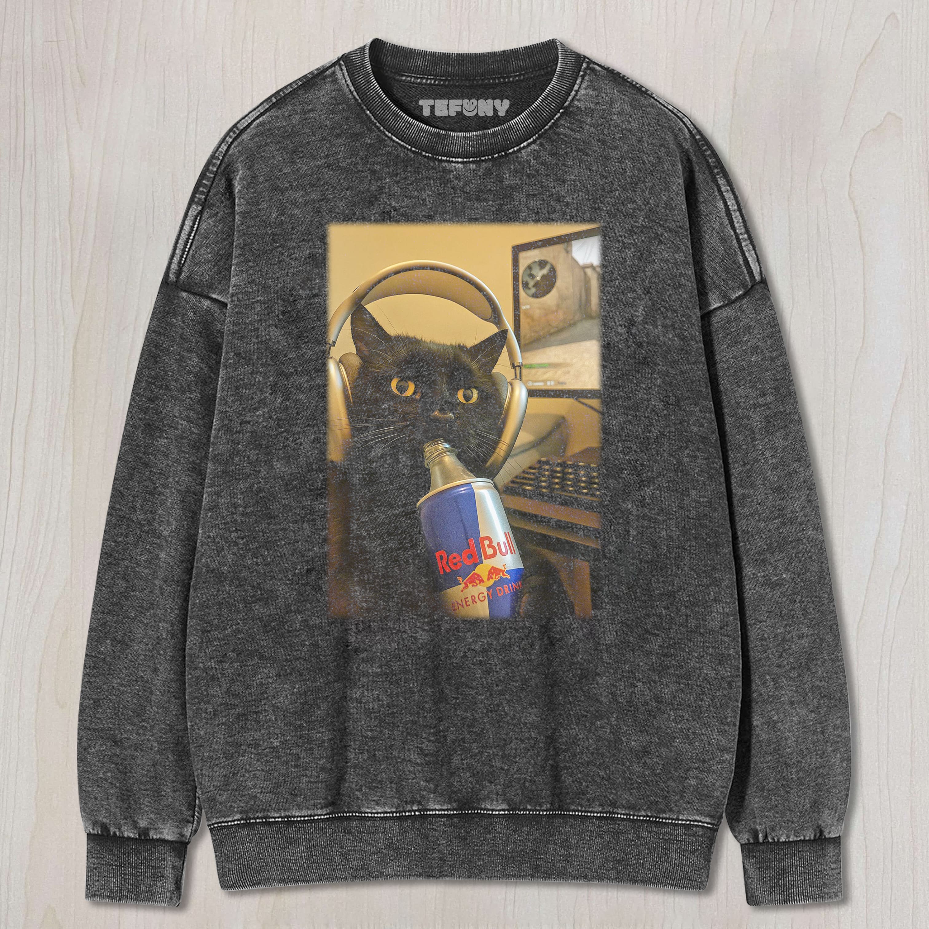 FUNNY C CAT V8 TEE & SWEAT & HOOD
