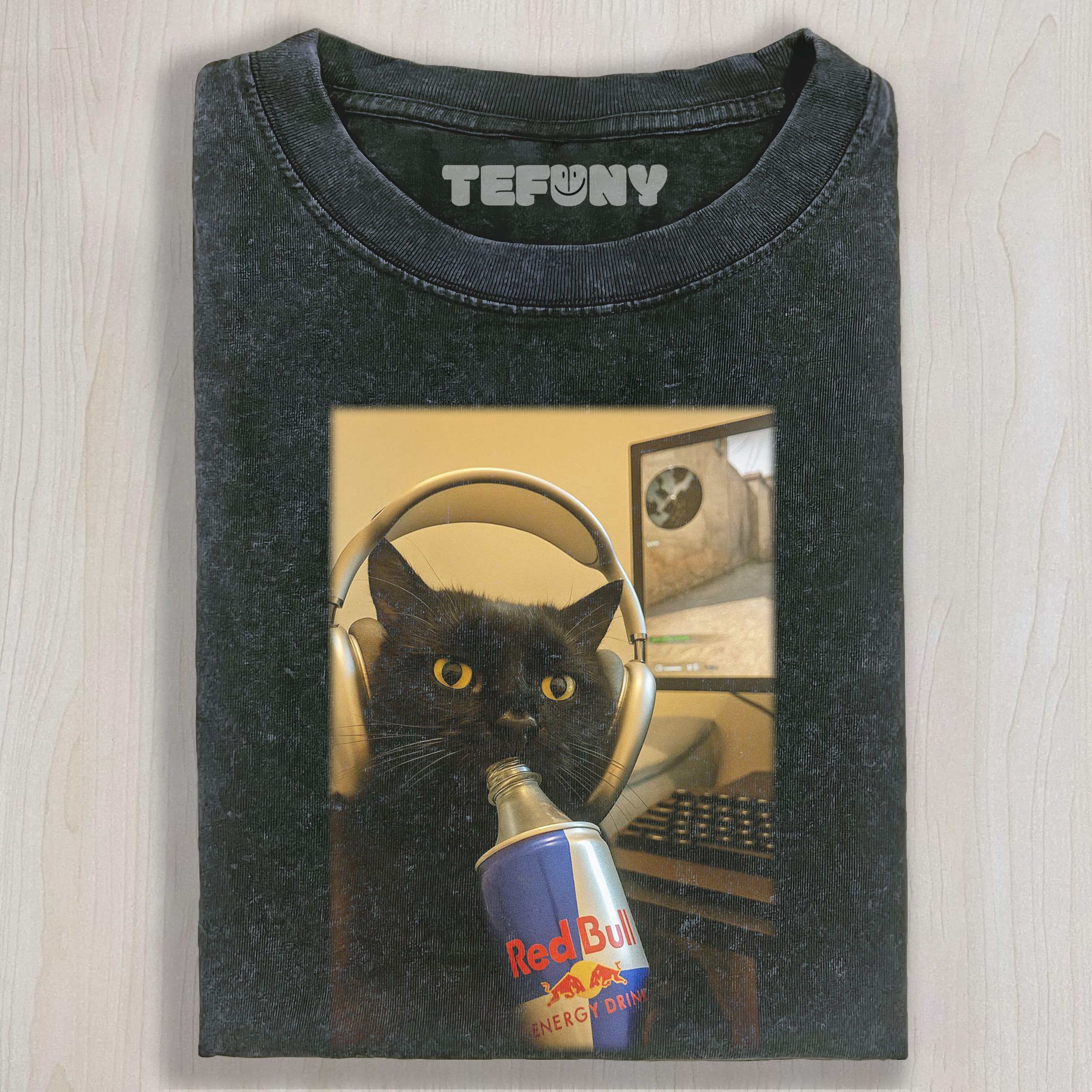 FUNNY C CAT V8 TEE & SWEAT & HOOD