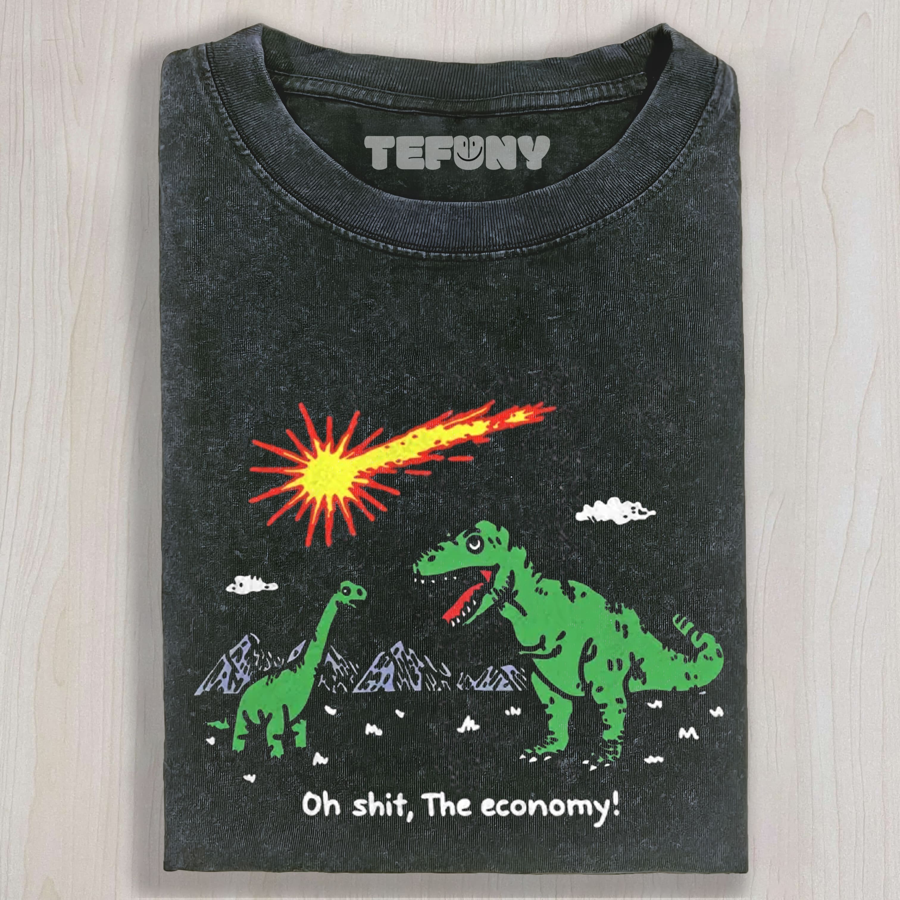 FUNNY DINOSAUR TEE & SWEAT & HOOD
