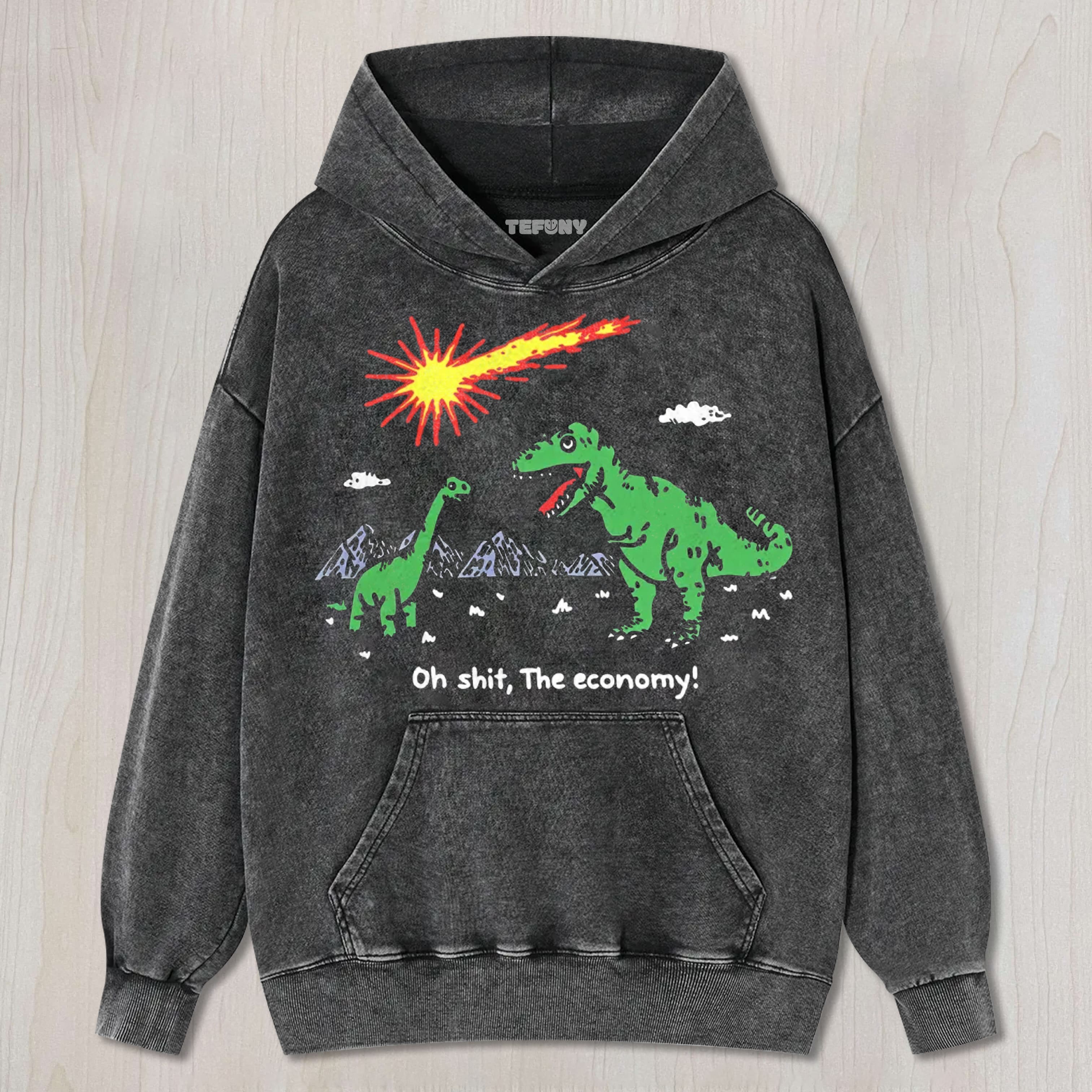 FUNNY DINOSAUR TEE & SWEAT & HOOD