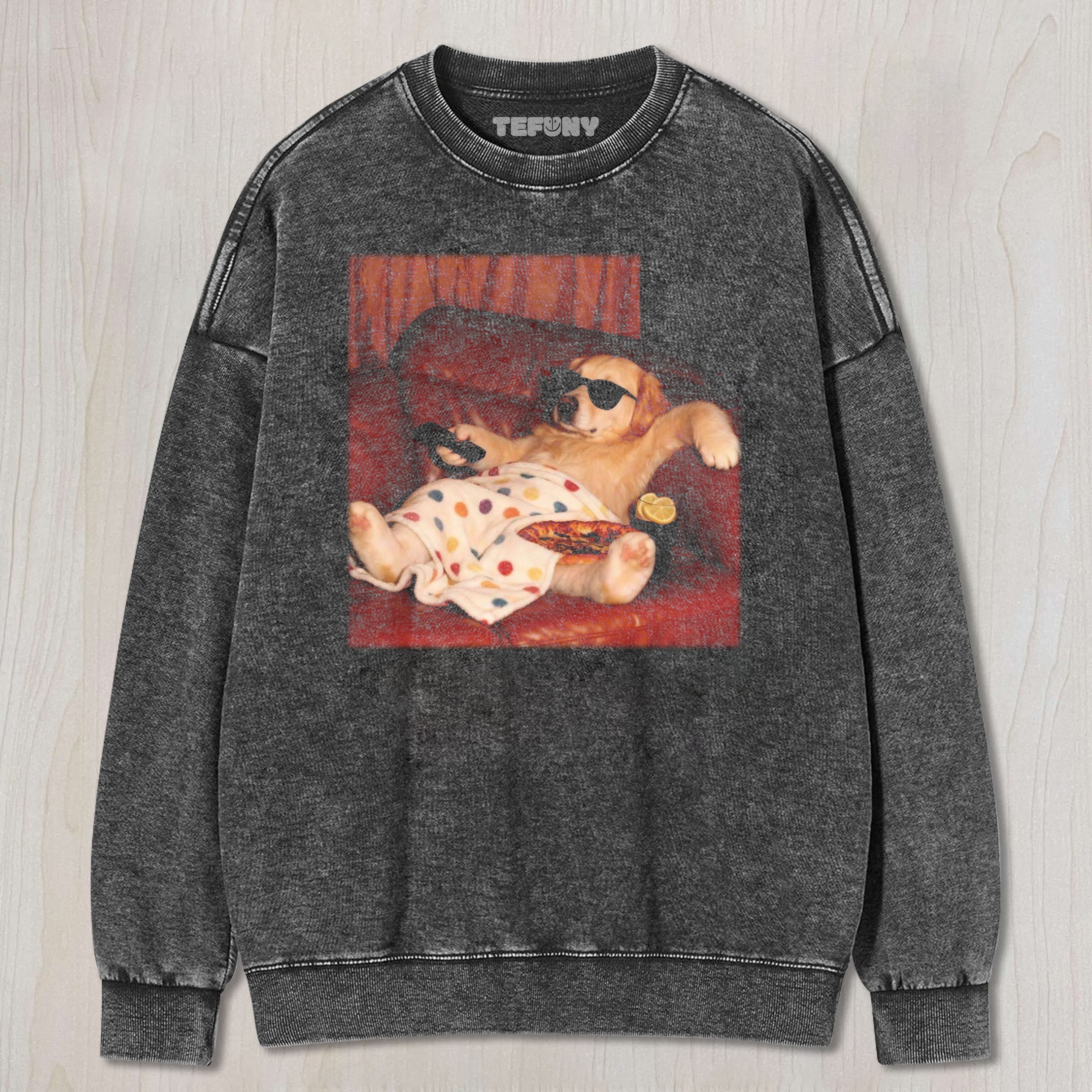 FUNNY DOG MEME TEE & SWEAT & HOOD