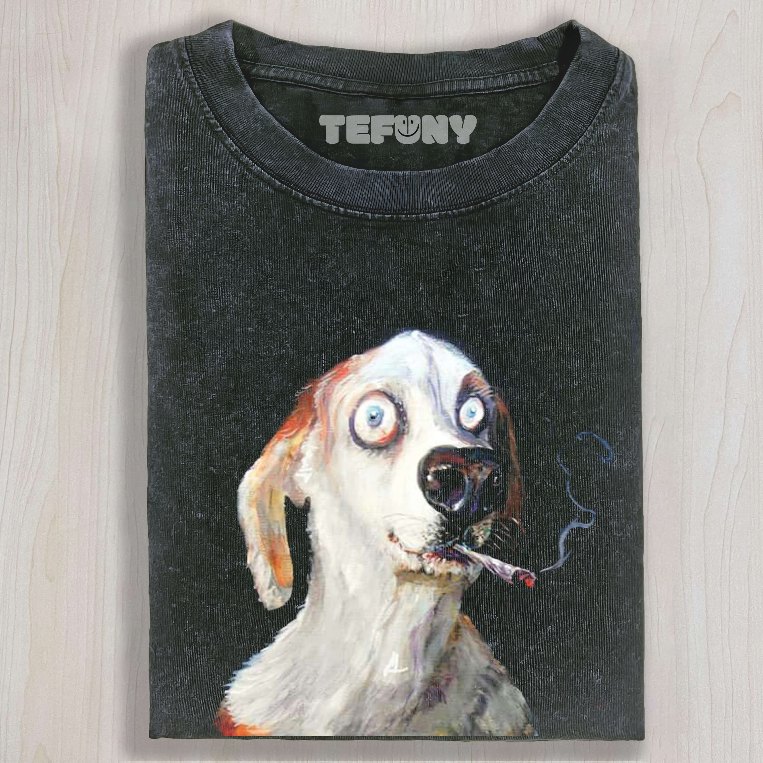 FUNNY DOG __SMOKING TEE & SWEAT & HOOD