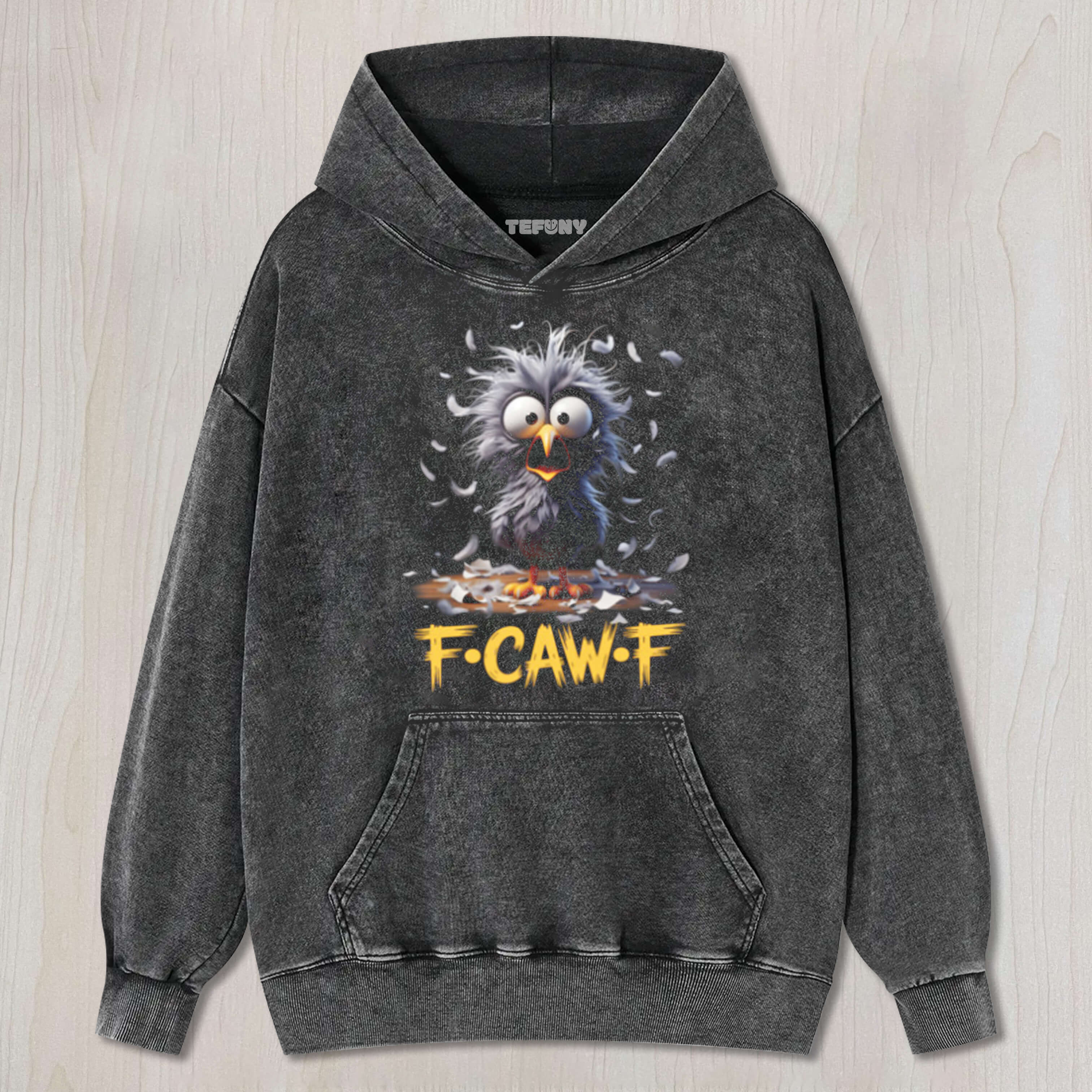 FUNNY F-CAW-F BIRD T-SHIRT