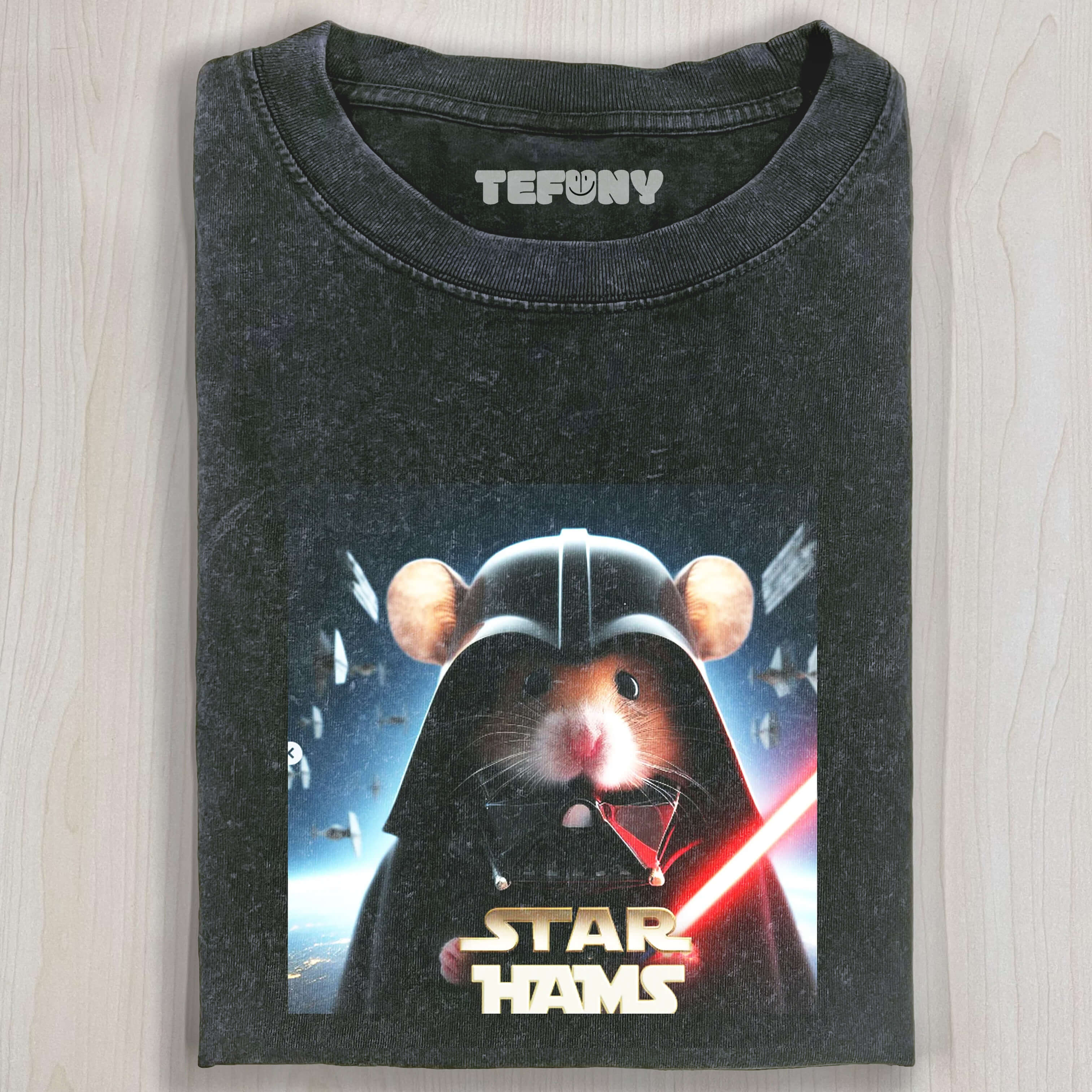 FUNNY HAMSTER STAR WARS T-SHIRT
