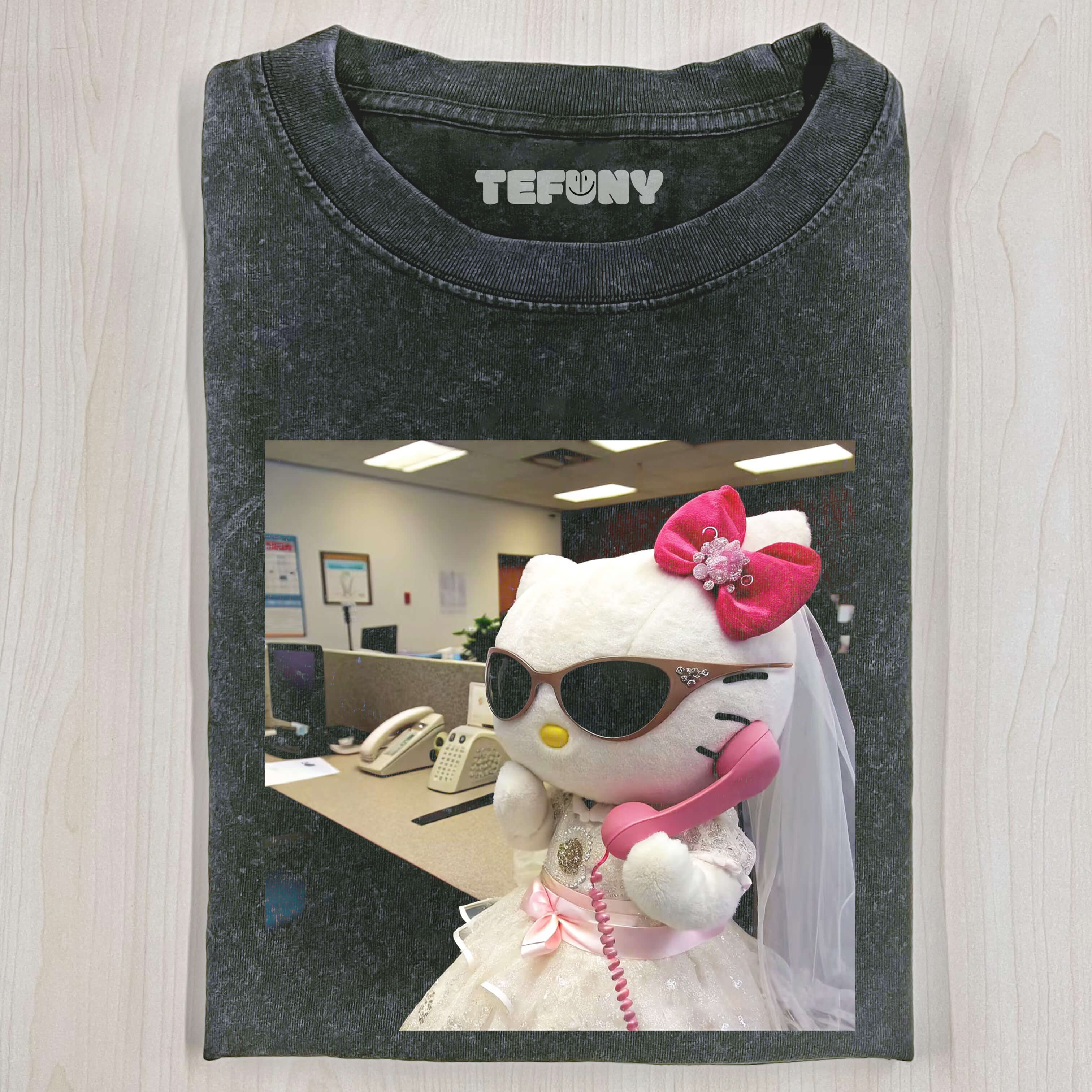 FUNNY HELLO KITTY T-SHIRT V14