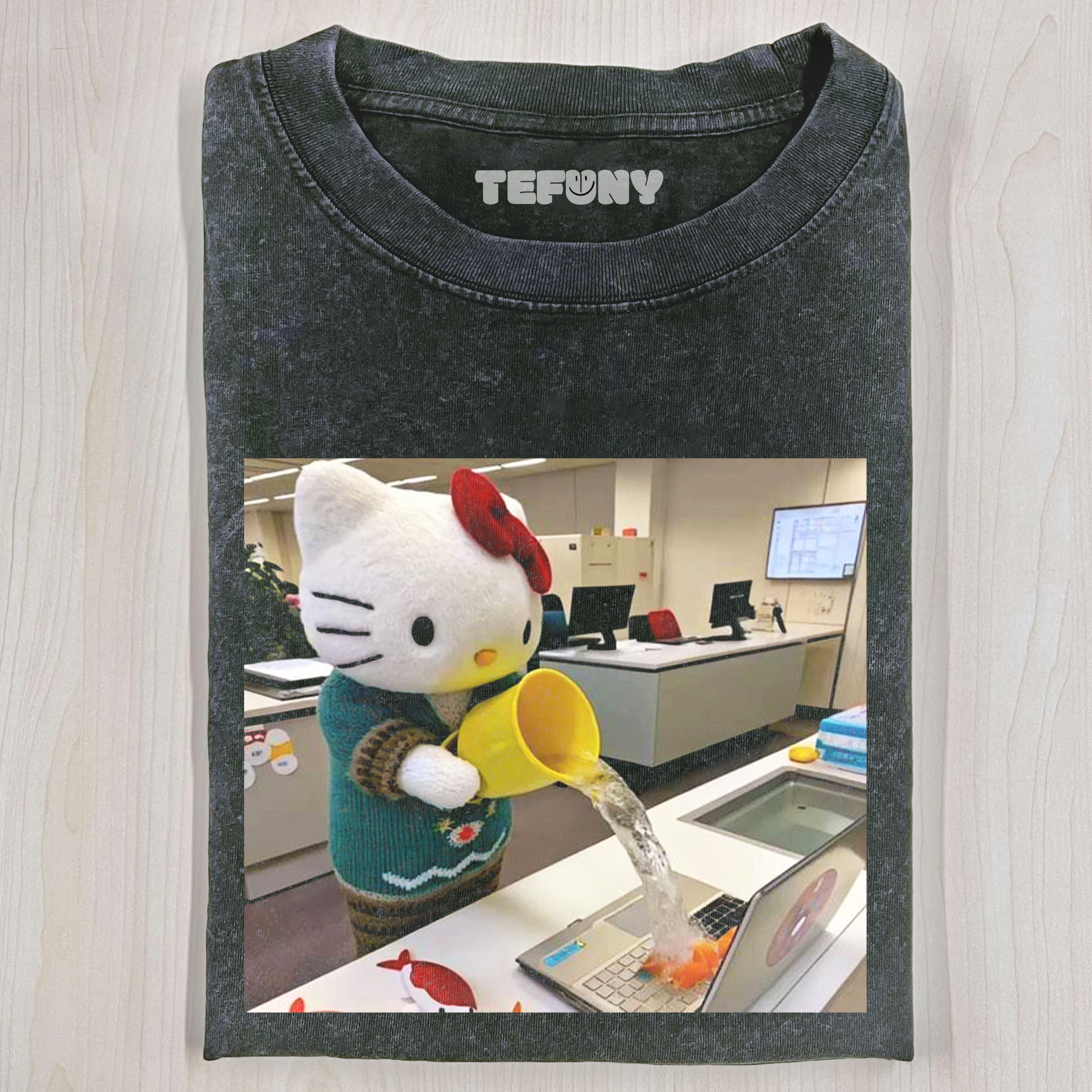 FUNNY HELLO KITTY T-SHIRT V2