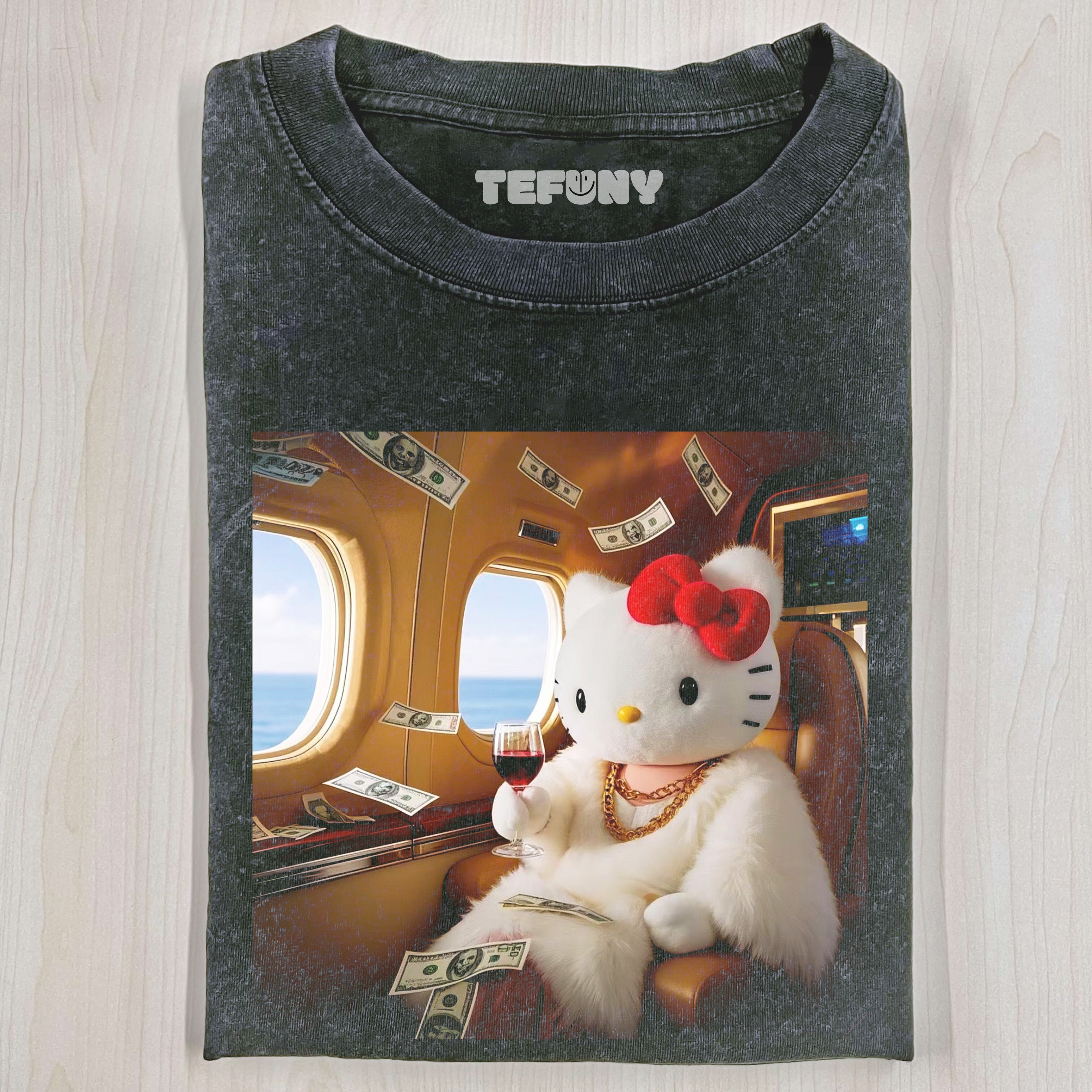 FUNNY HELLO KITTY T-SHIRT V5