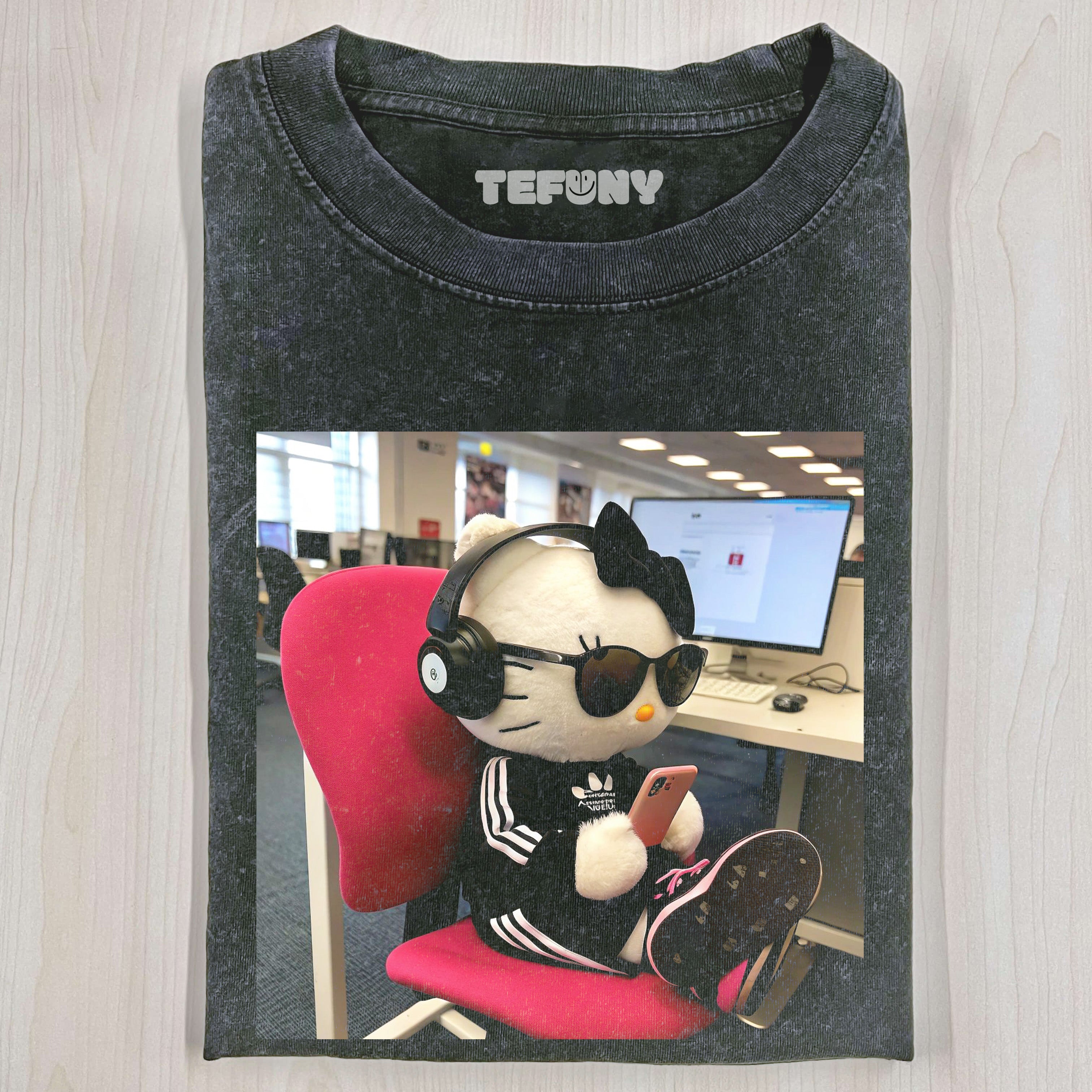 FUNNY HELLO KITTY T-SHIRT V6