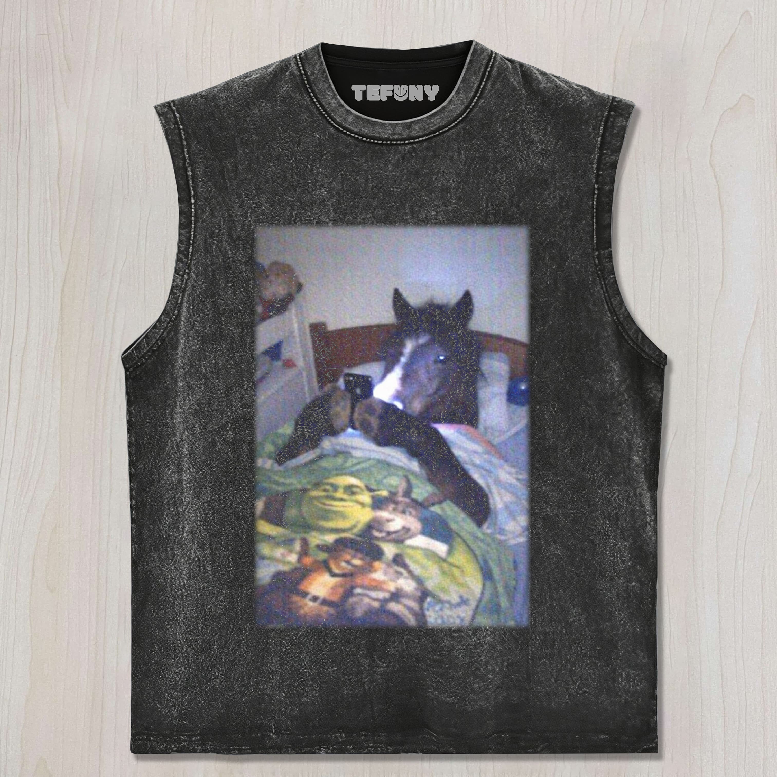 FUNNY HORSE UNISEX TEE, TANK TOP, LAYERED LS, SWEATSHIRT & HOODIE