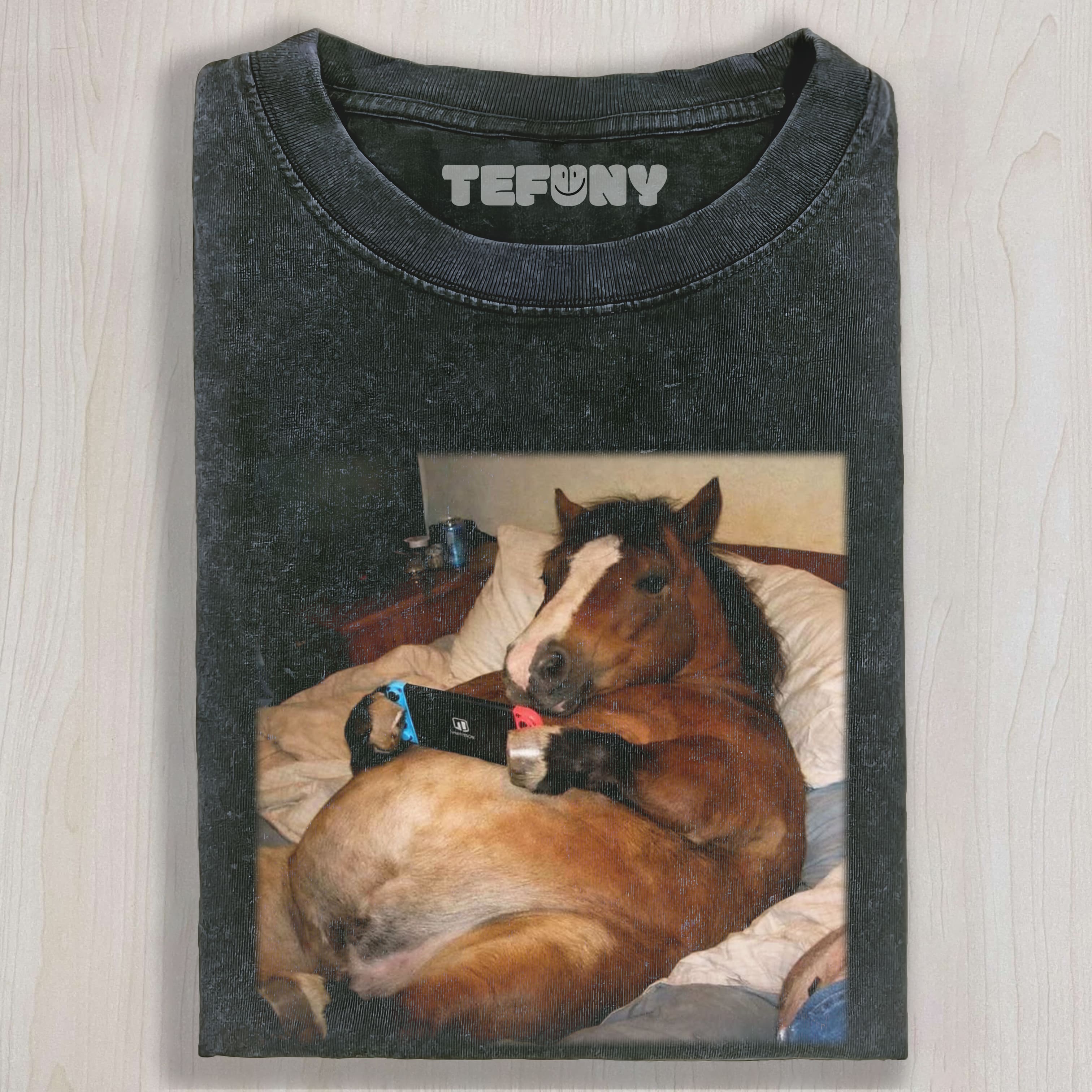 FUNNY HORSE V1 UNISEX TEE, TANK TOP, LAYERED LS, SWEATSHIRT & HOODIE