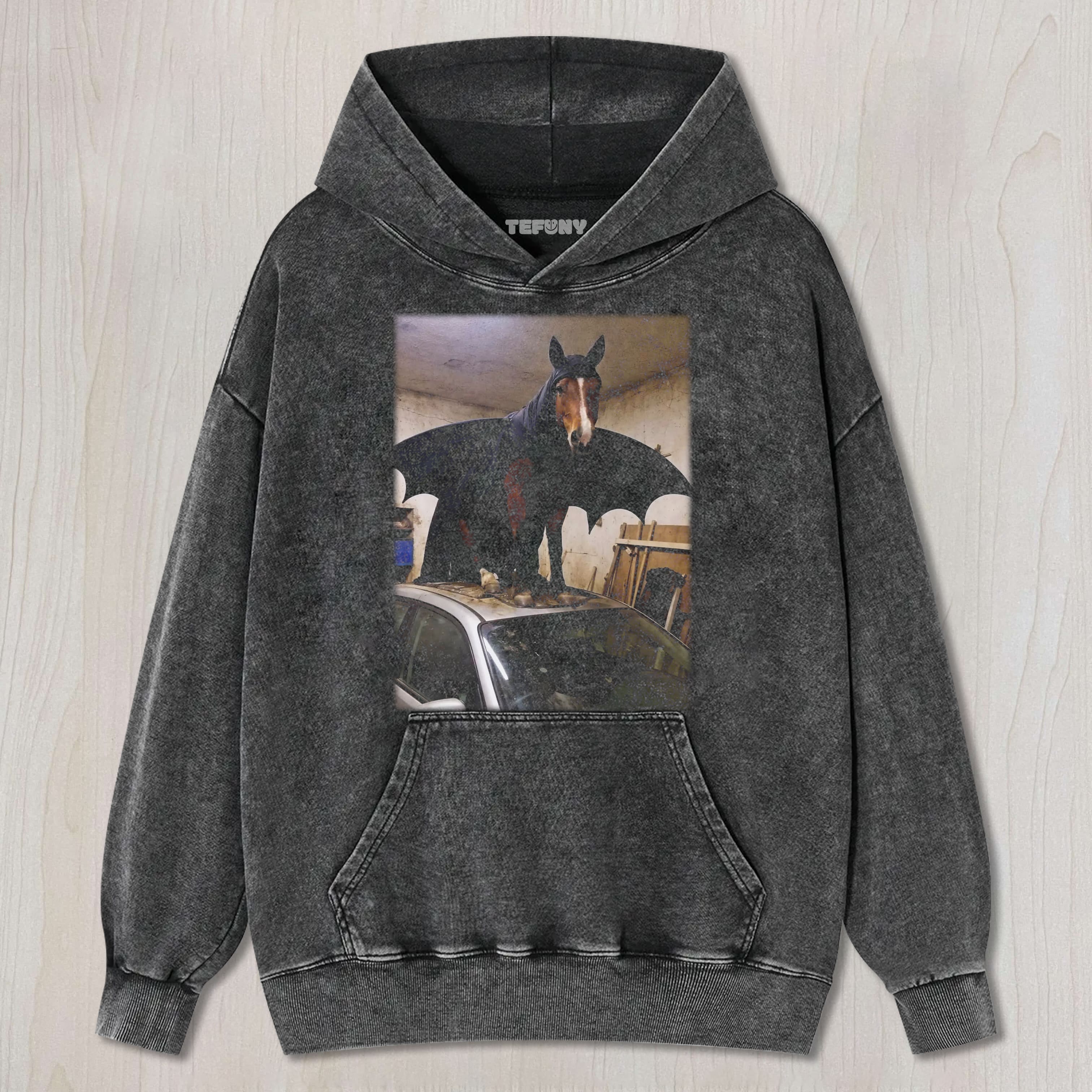 FUNNY HORSE V3 UNISEX TEE, TANK TOP, LAYERED LS, SWEATSHIRT & HOODIE