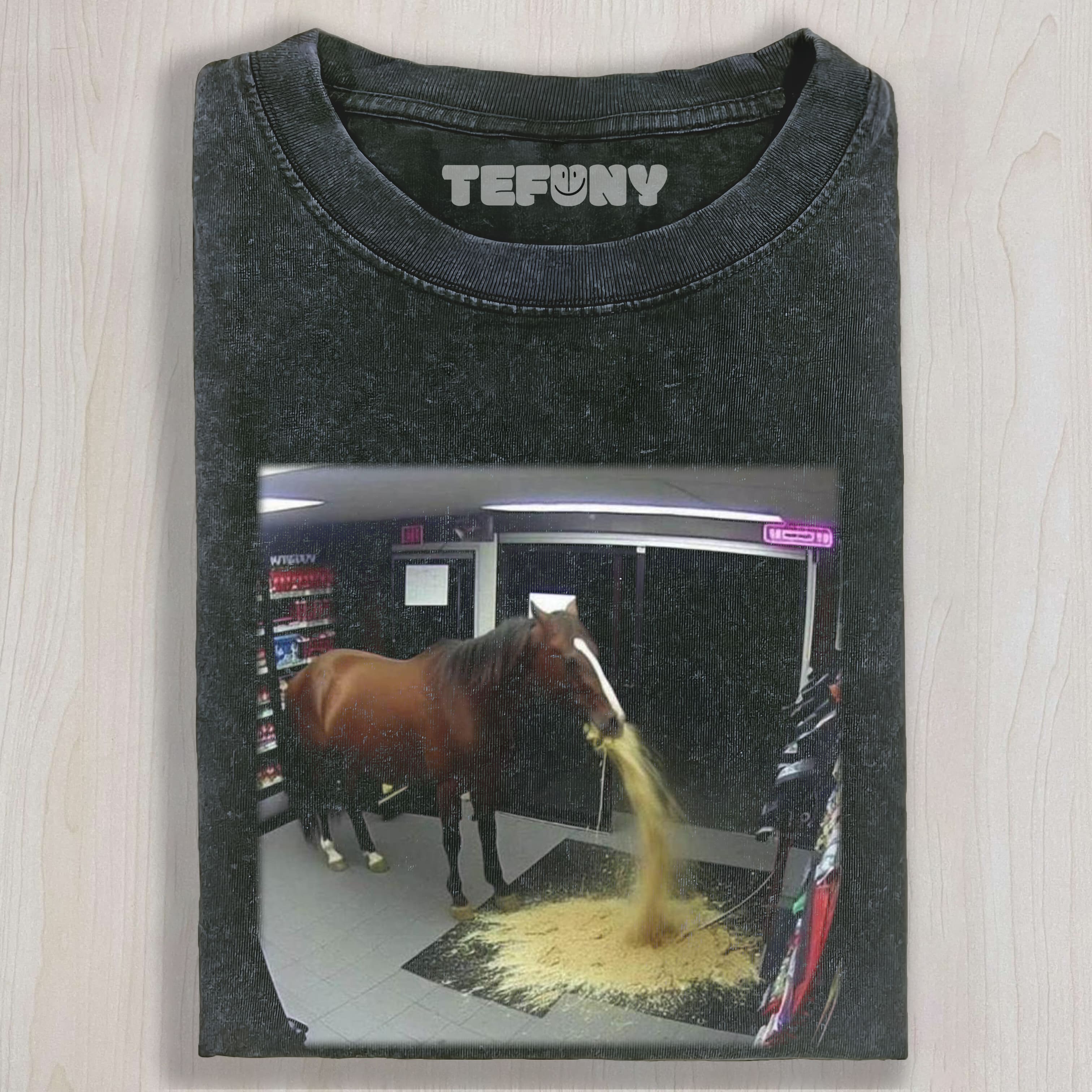 FUNNY HORSE V4 UNISEX TEE, TANK TOP, LAYERED LS, SWEATSHIRT & HOODIE
