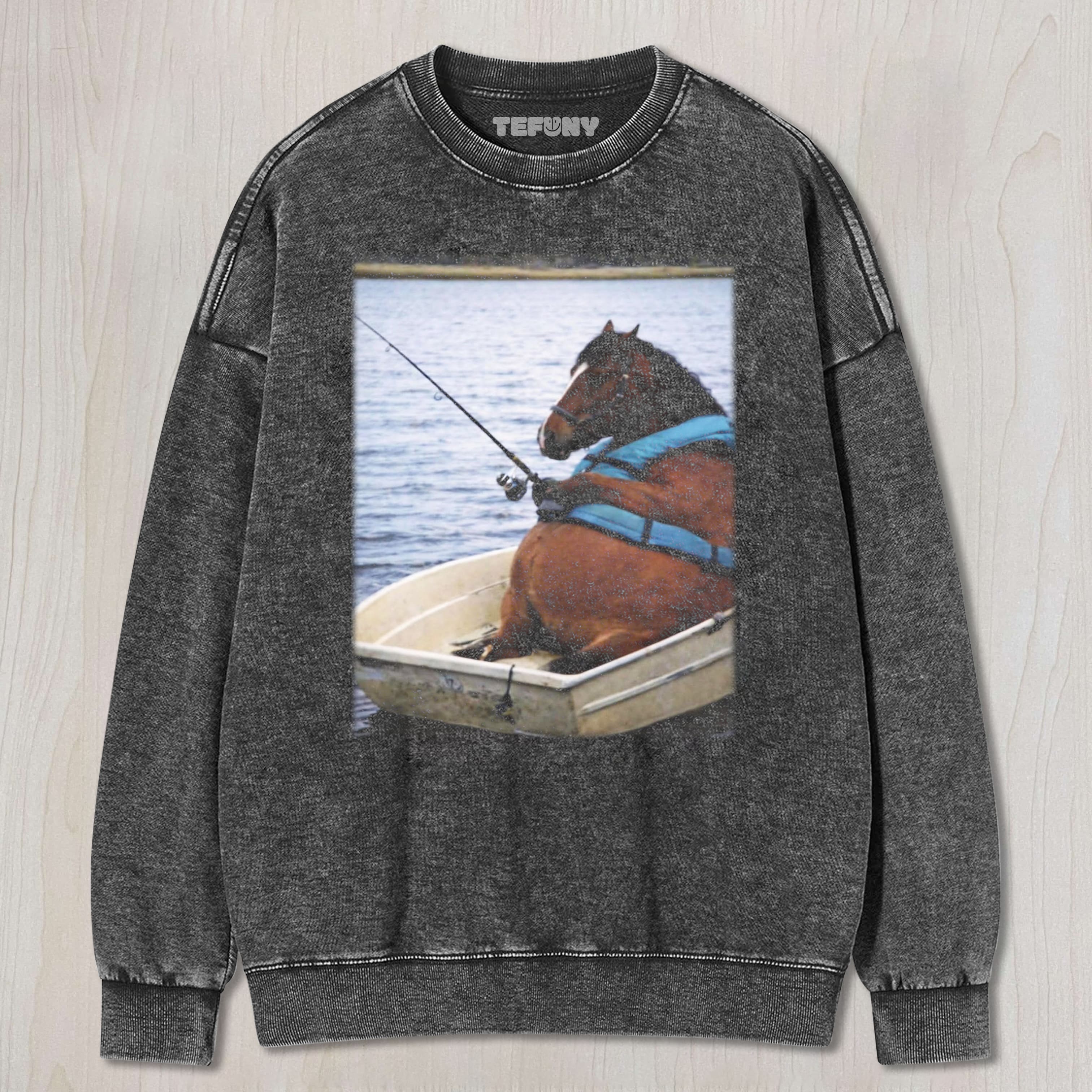 FUNNY HORSE V5 UNISEX TEE, TANK TOP, LAYERED LS, SWEATSHIRT & HOODIE