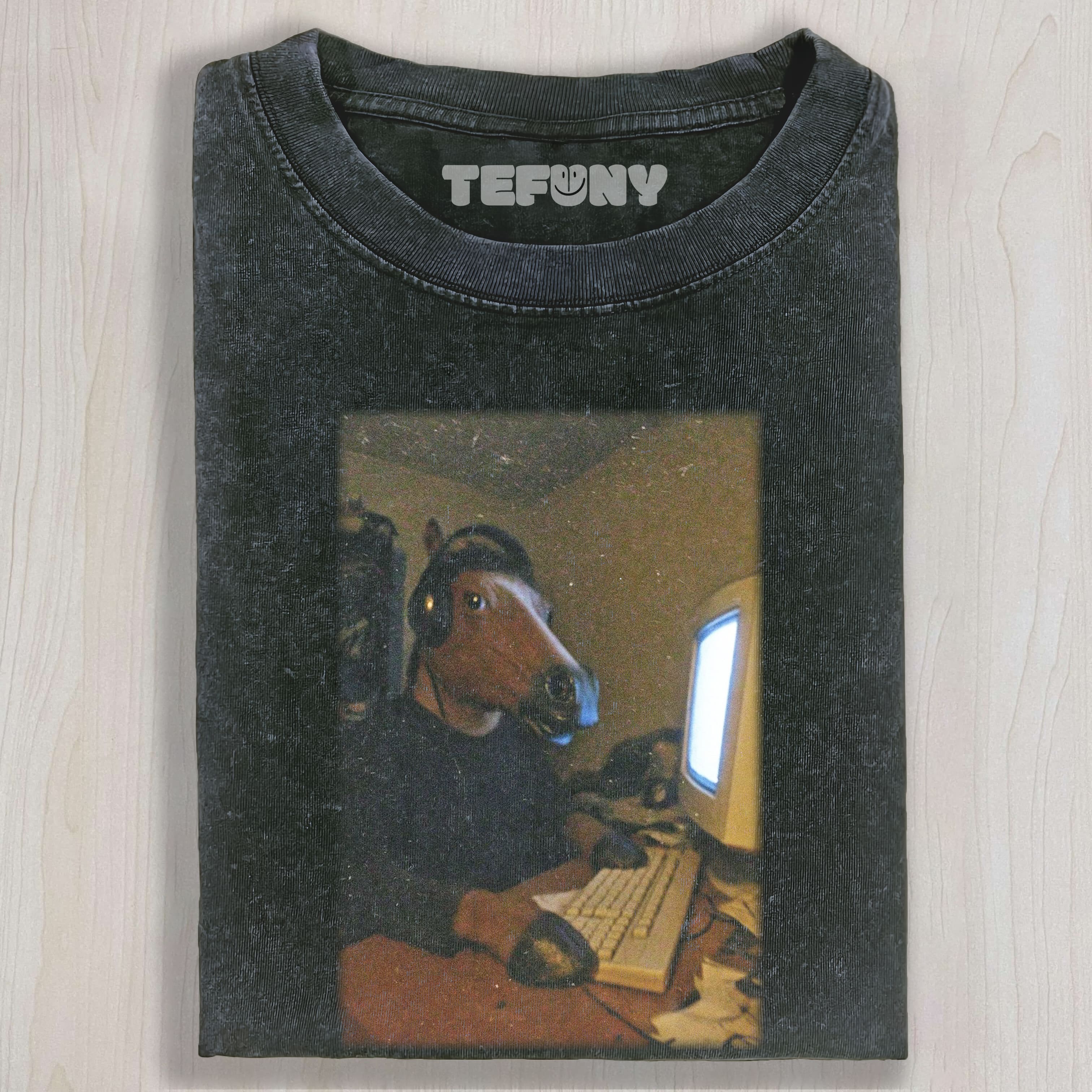 FUNNY HORSE V6 UNISEX TEE, TANK TOP, LAYERED LS, SWEATSHIRT & HOODIE