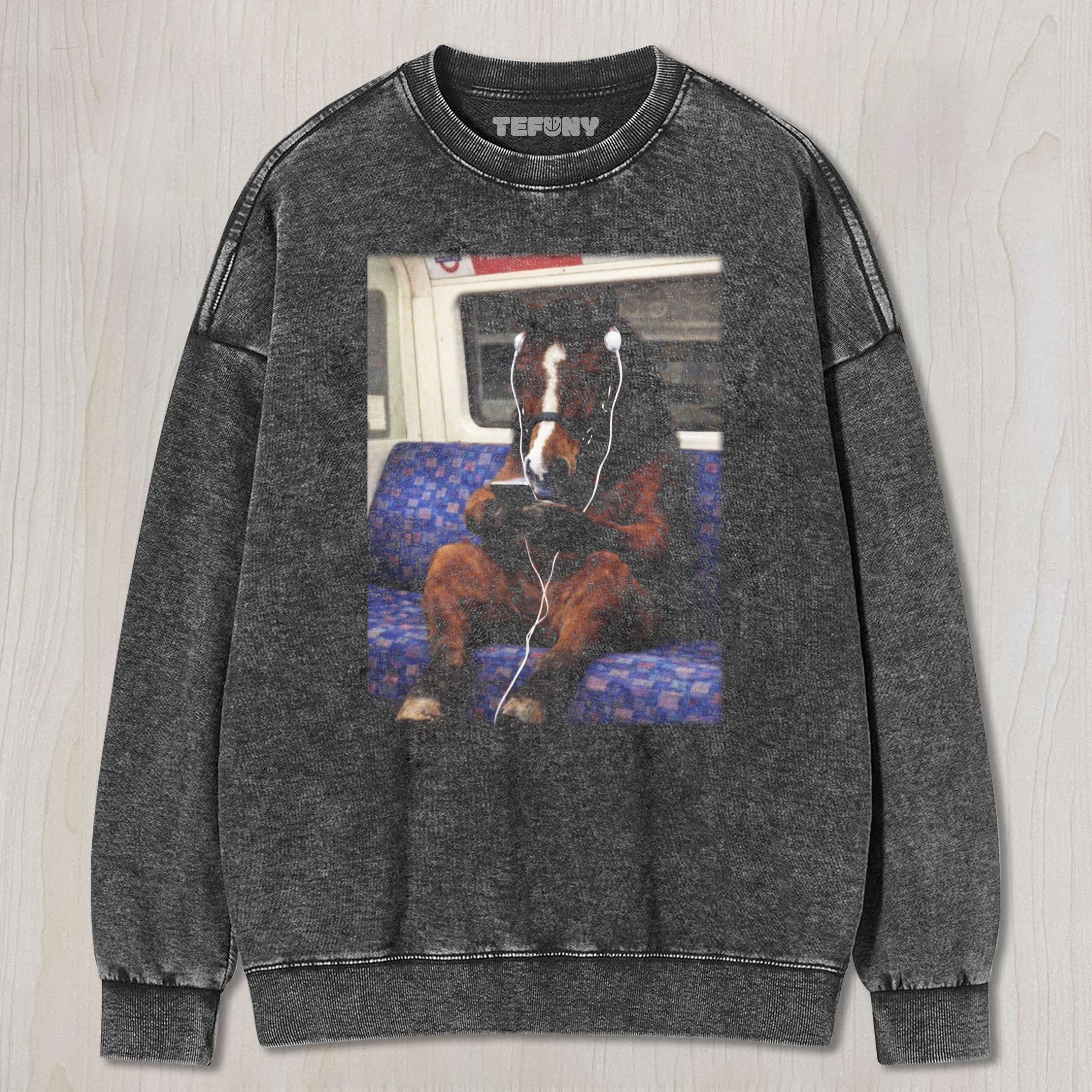 FUNNY HORSE V7 UNISEX TEE, TANK TOP, LAYERED LS, SWEATSHIRT & HOODIE
