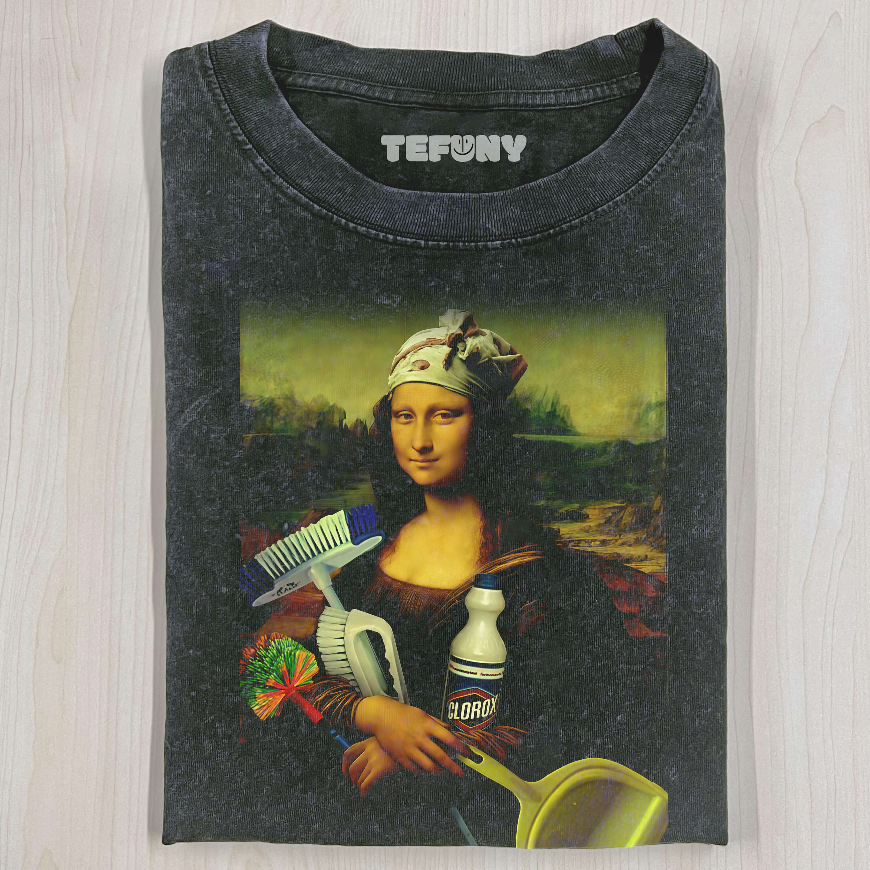 FUNNY MONA LISA T-SHIRT