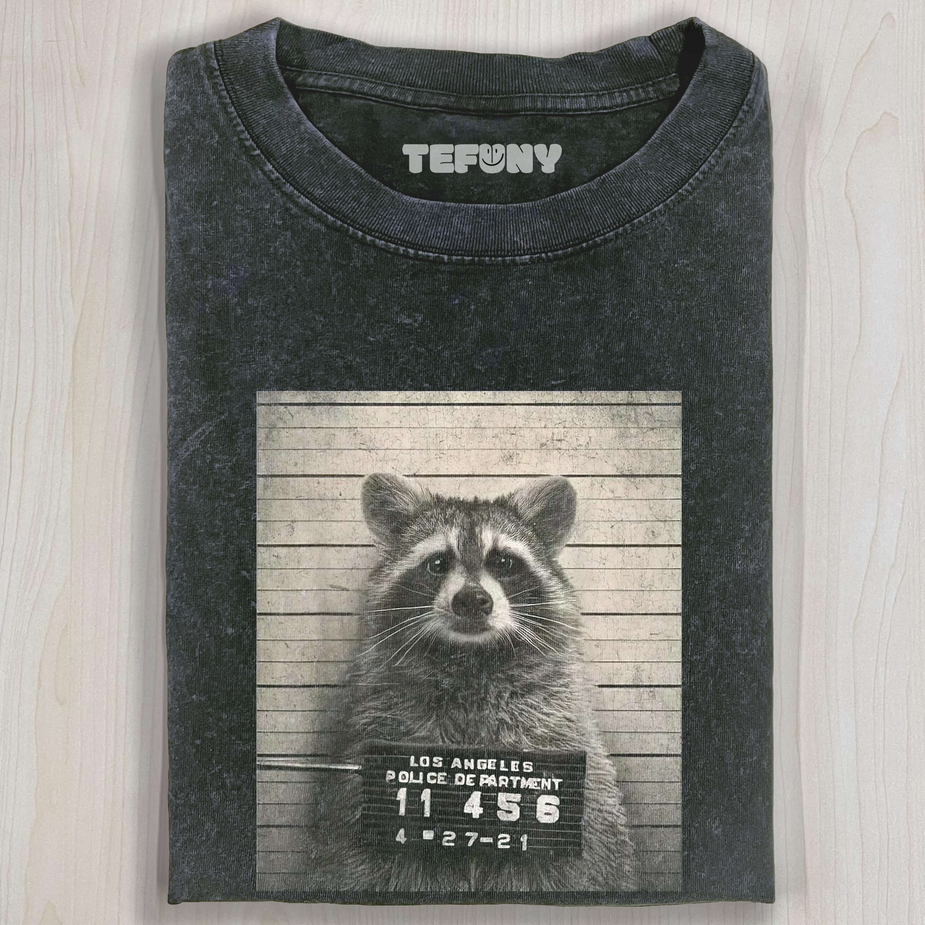 FUNNY RACCOON V5 T-SHIRT