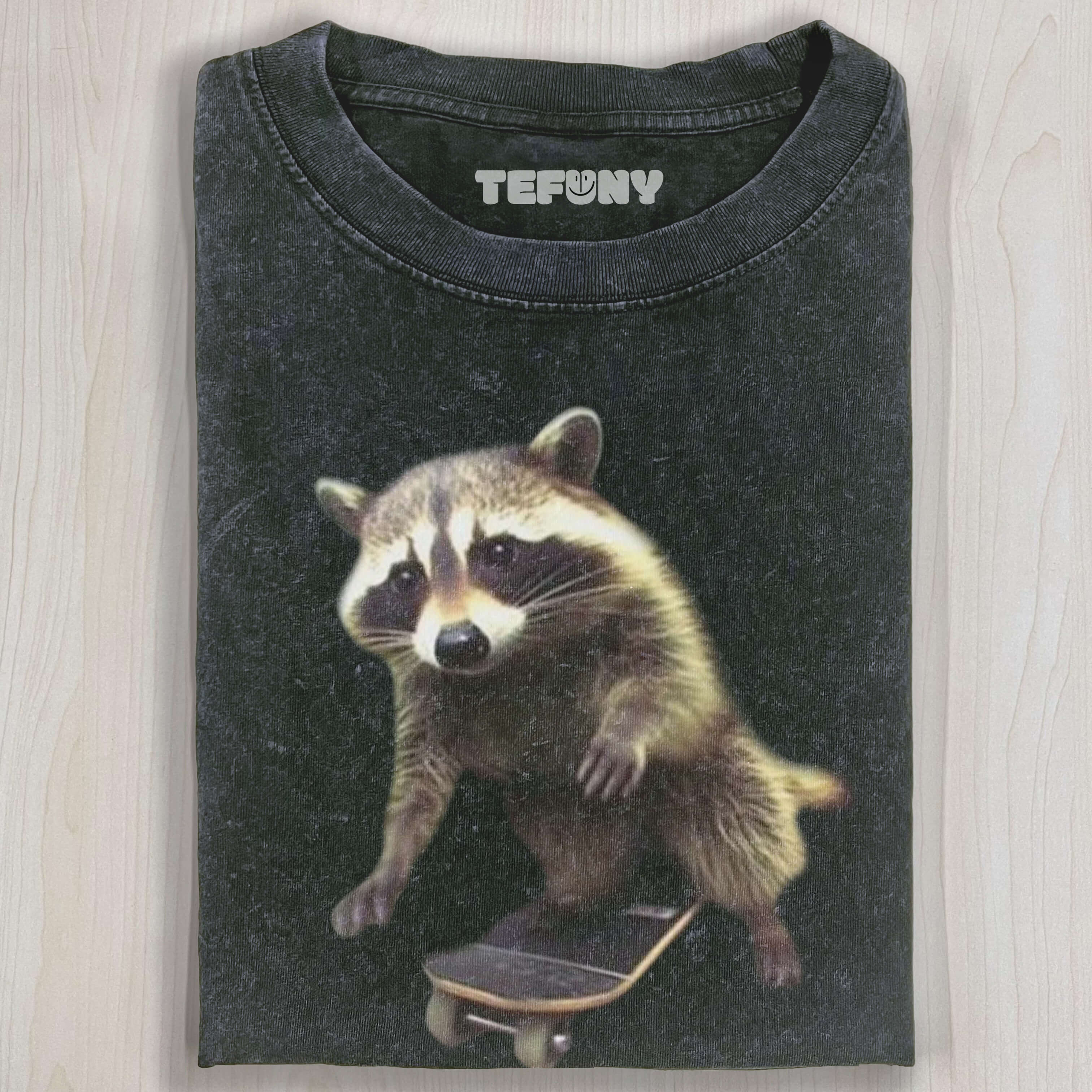 FUNNY RACCOON V6 T-SHIRT