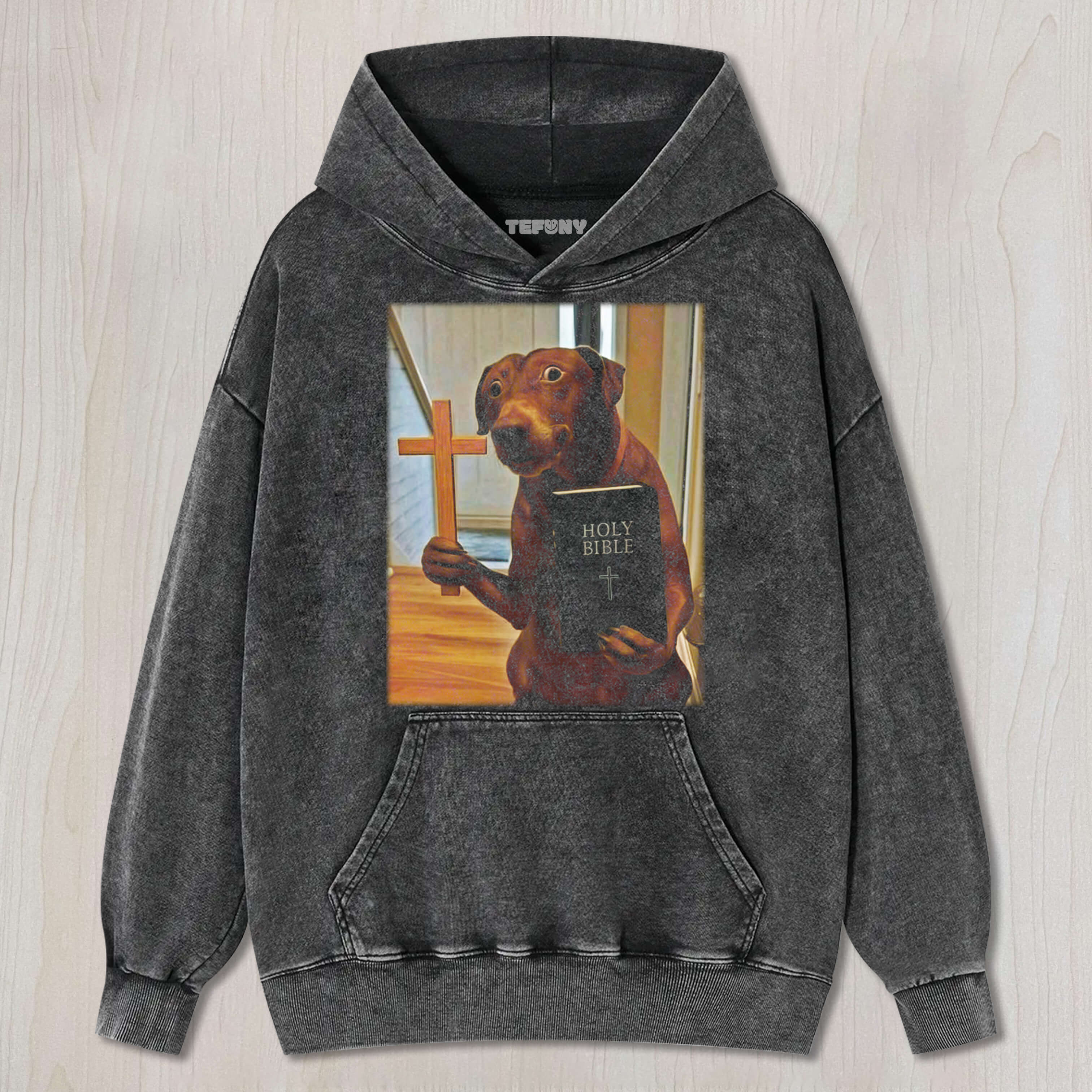 FUNNY RELIGIOUS DOG T-SHIRT