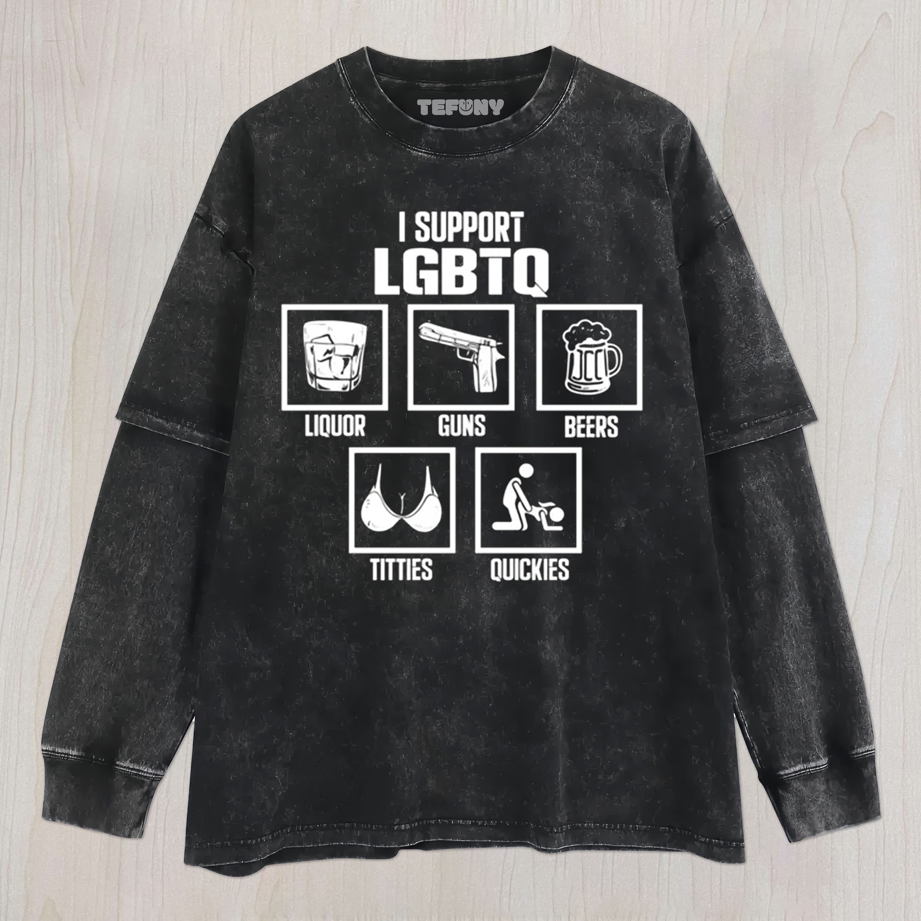 FUNNY SAYING V4 UNISEX TEE, TANK TOP, LAYERED LS, SWEATSHIRT & HOODIE
