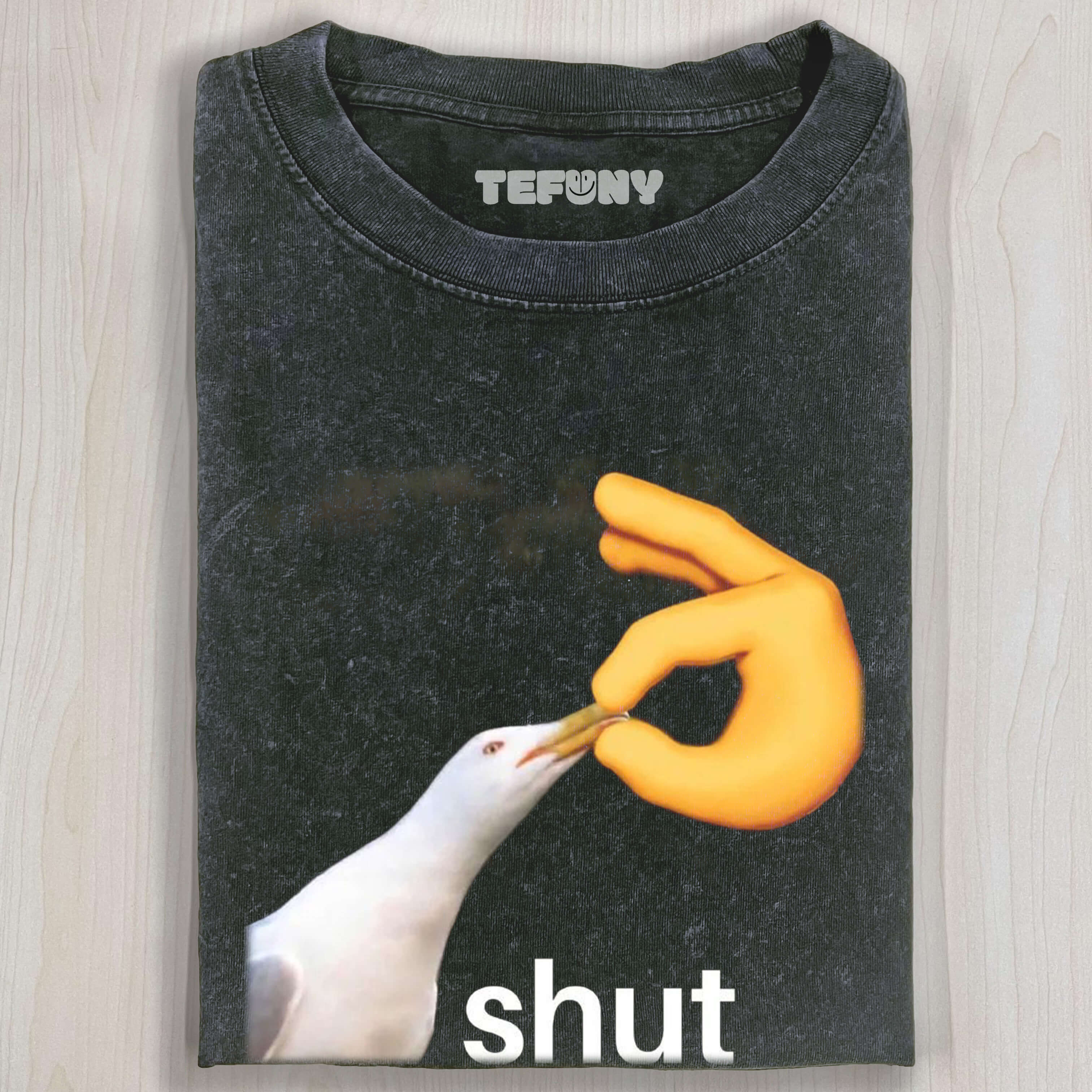 FUNNY SHUT  UP T-SHIRT