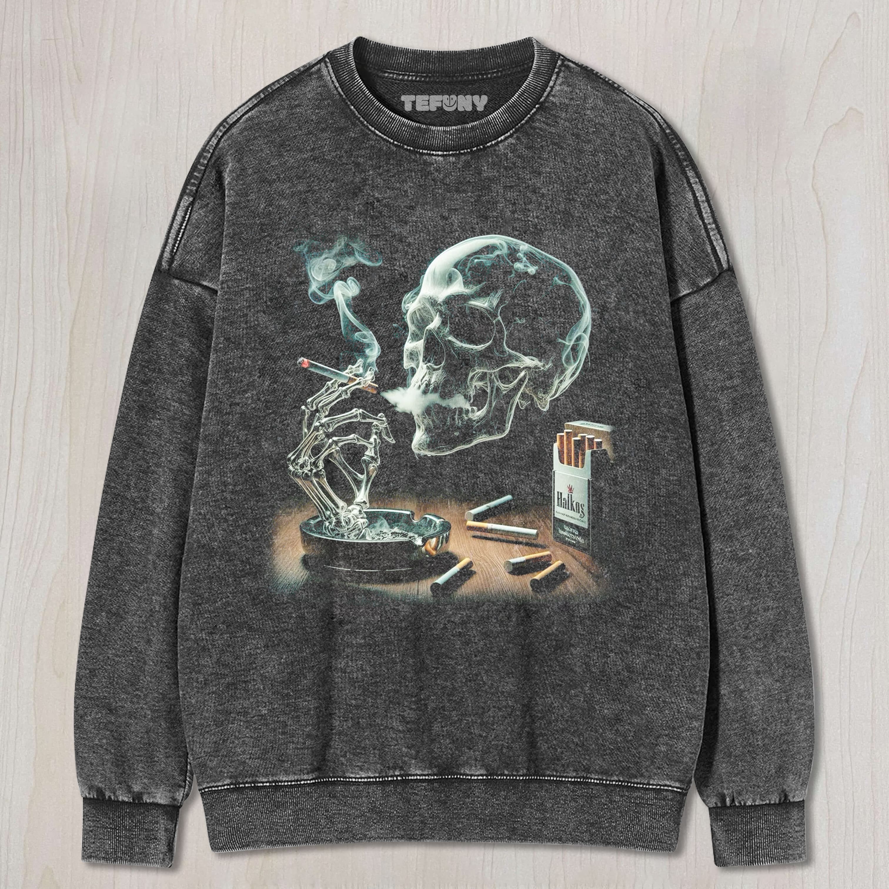 FUNNY SKELETON SMO TEE & SWEAT & HOOD