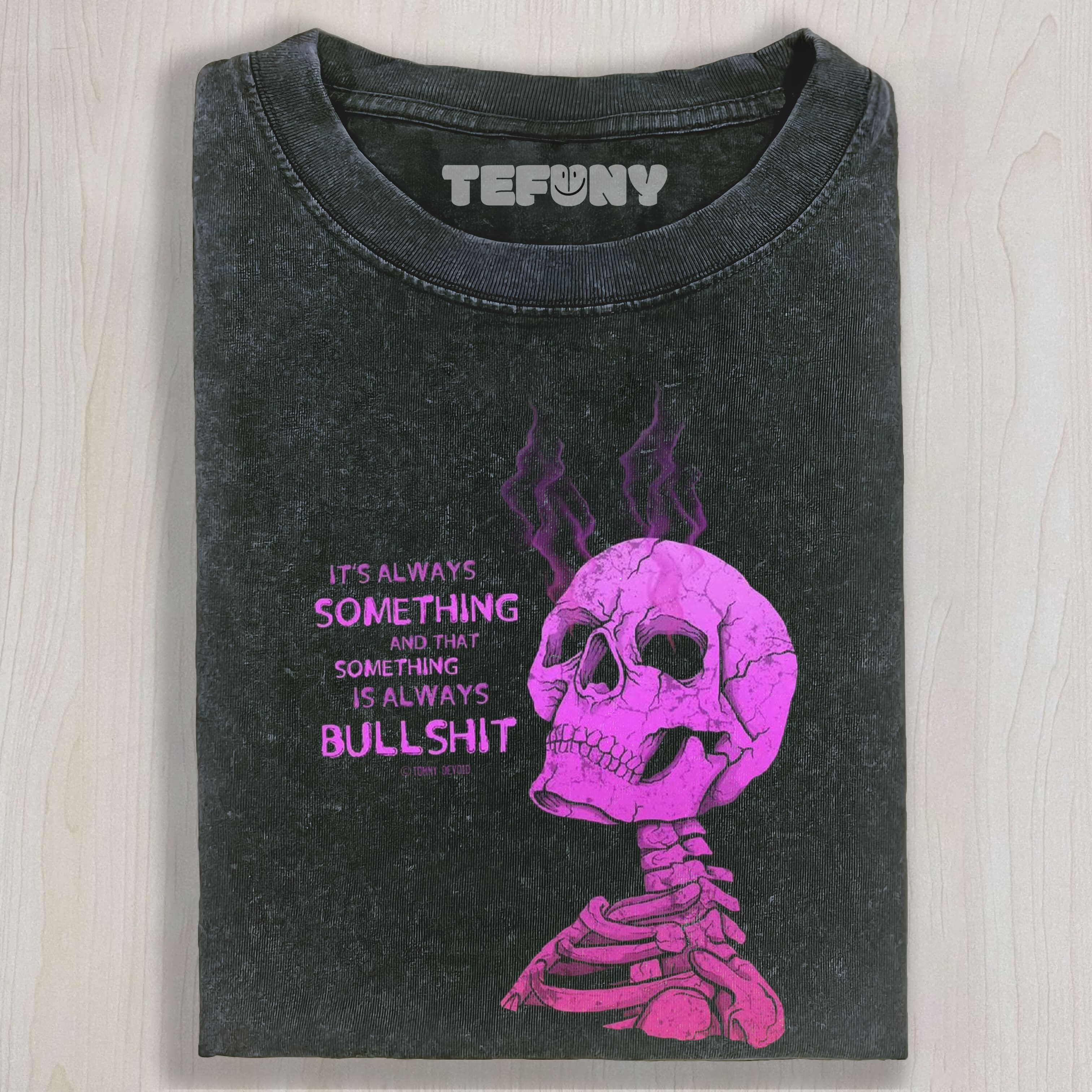 FUNNY SKULL MEME V2 UNISEX TEE, TANK TOP, LAYERED LS, SWEATSHIRT & HOODIE