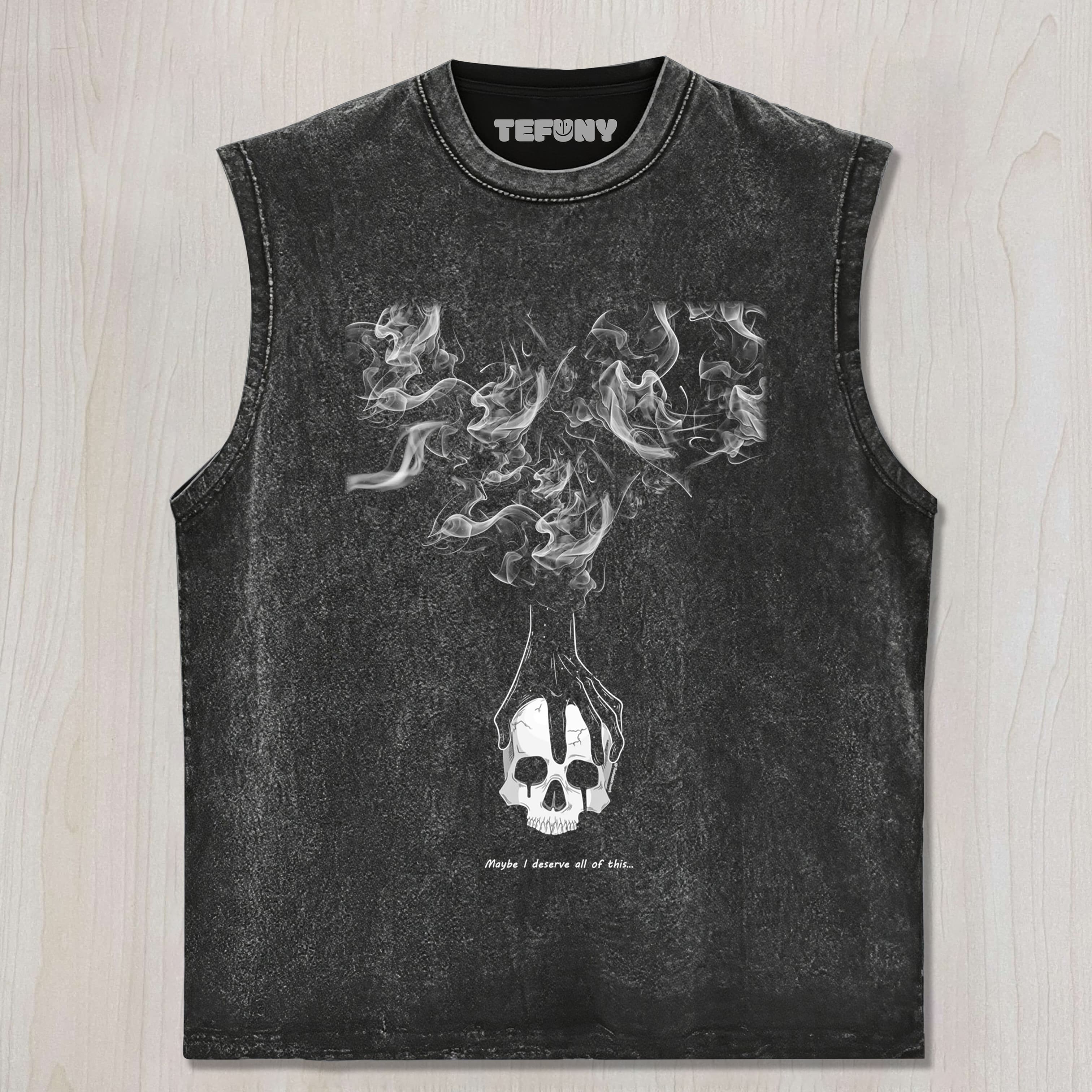 FUNNY SKULL MEME V8 UNISEX TEE, TANK TOP, LAYERED LS, SWEATSHIRT & HOODIE