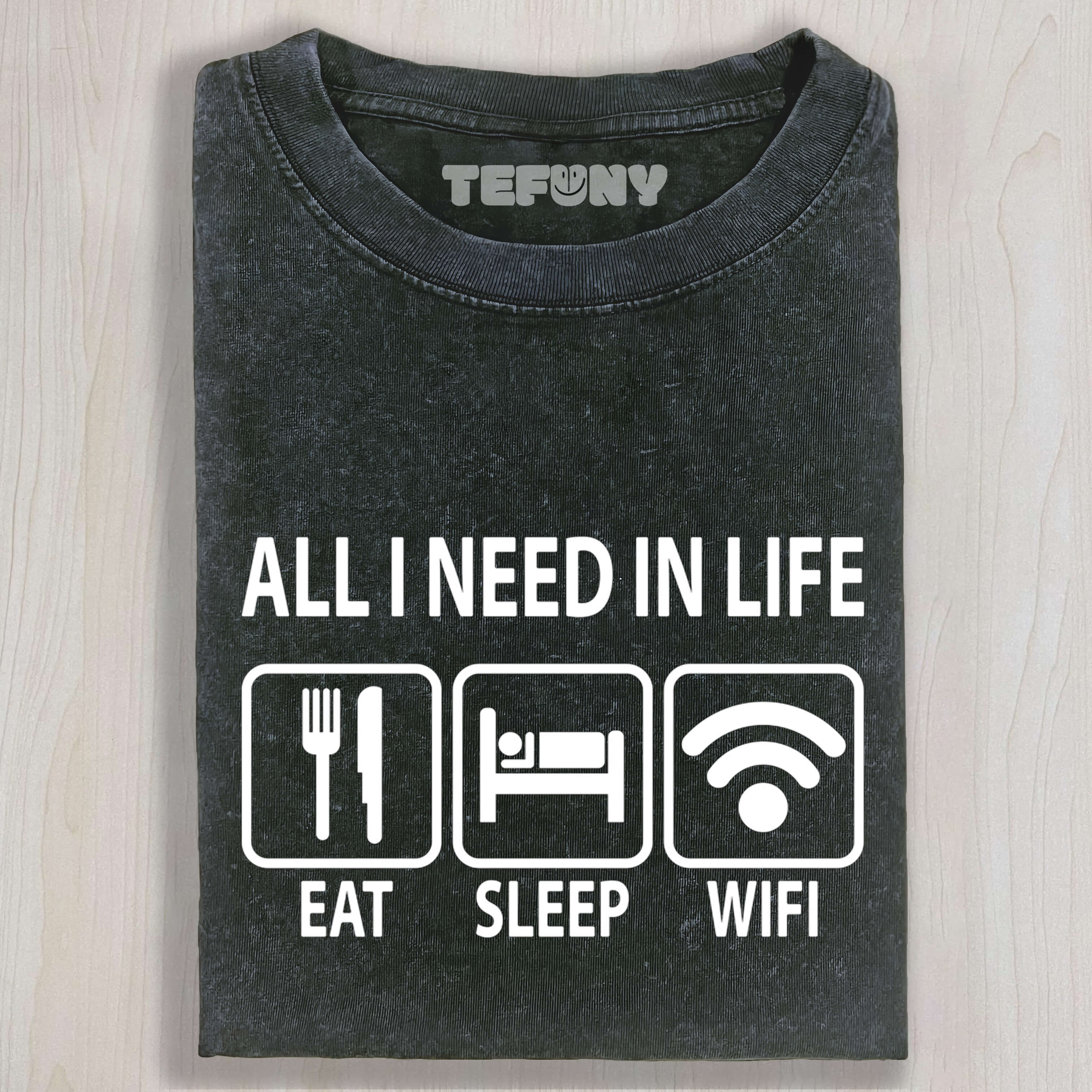 FUNNY SLOGAN TEE & SWEAT & HOOD